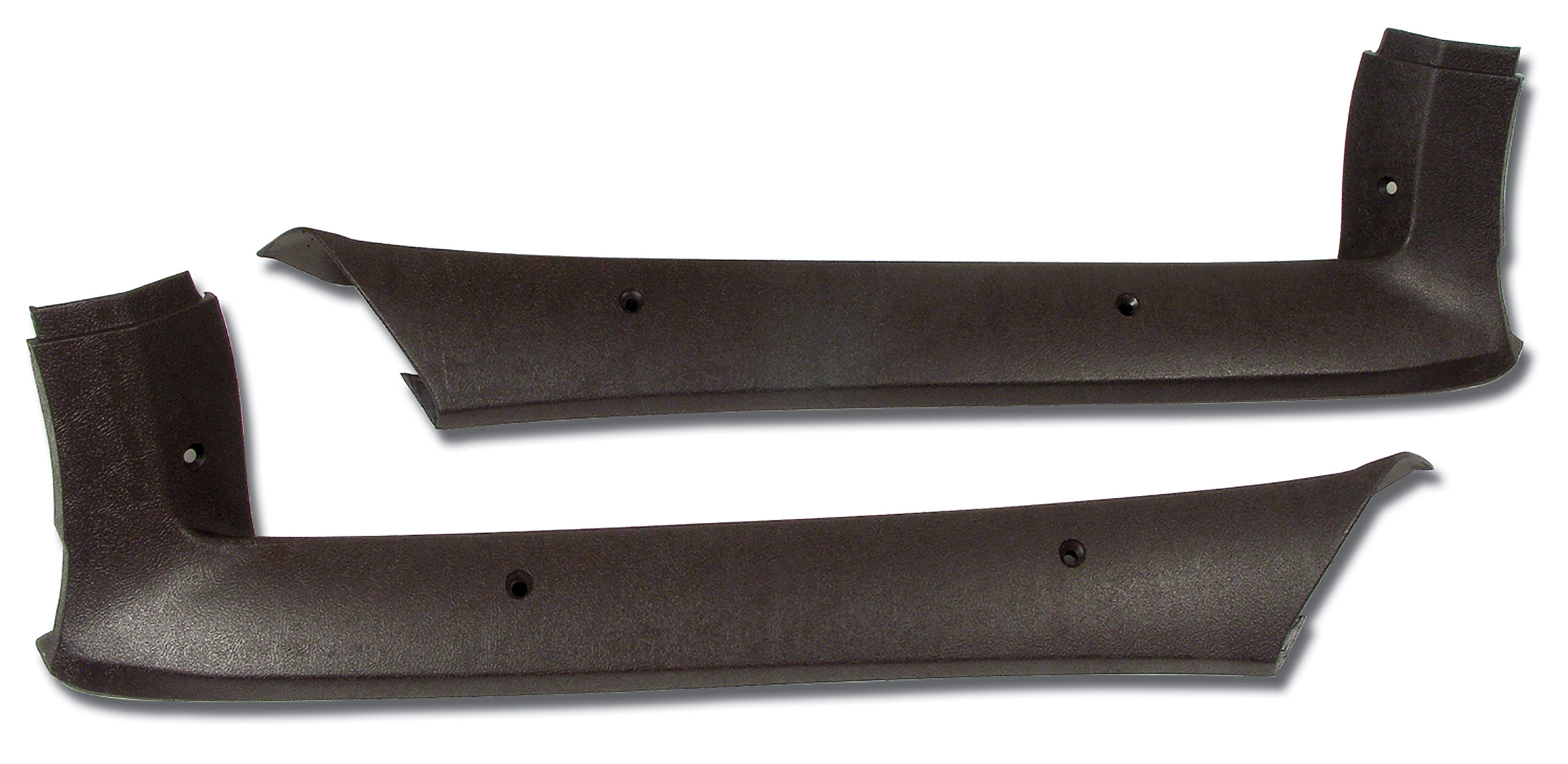 1977 C3 Corvette Pillar Posts- Dark Brown 405755