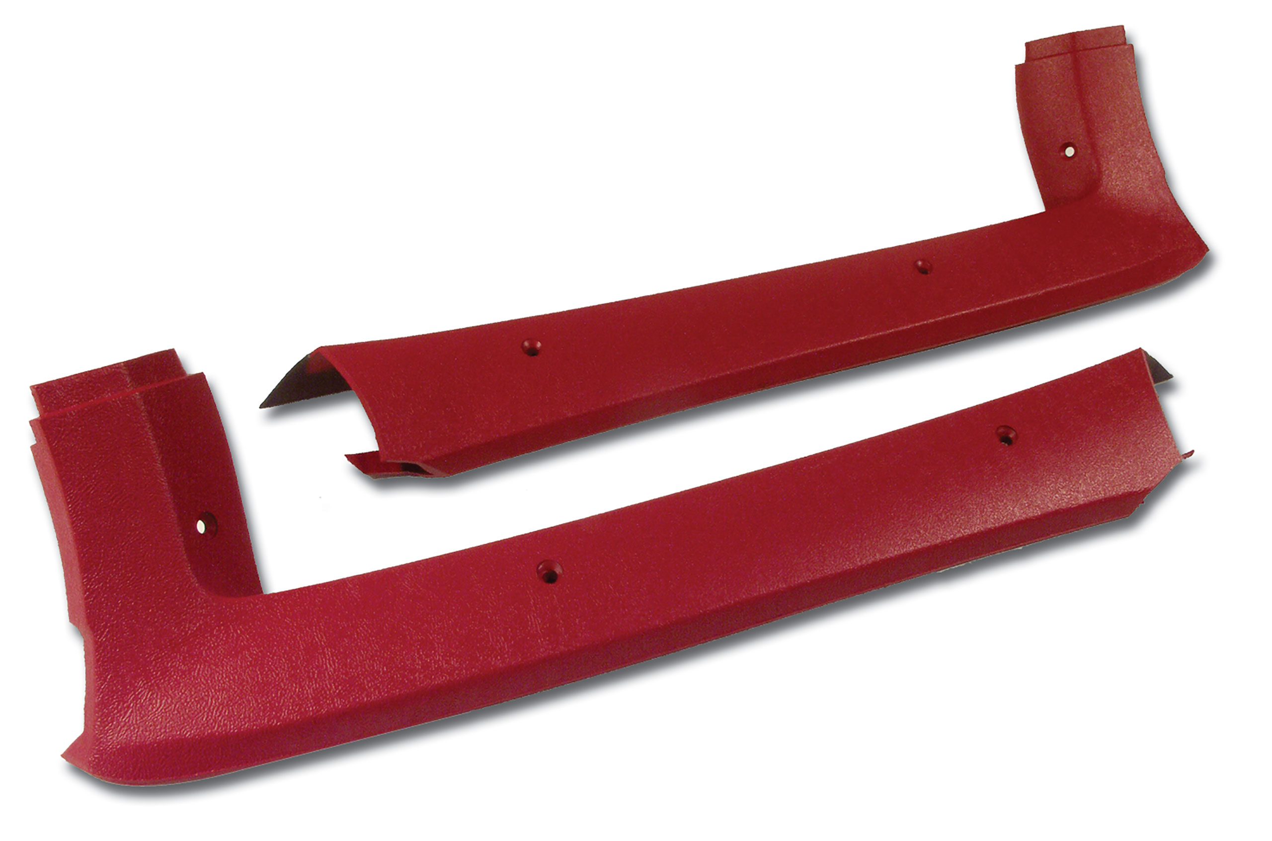 Pillar Posts- Red For 1978-1980 Corvette