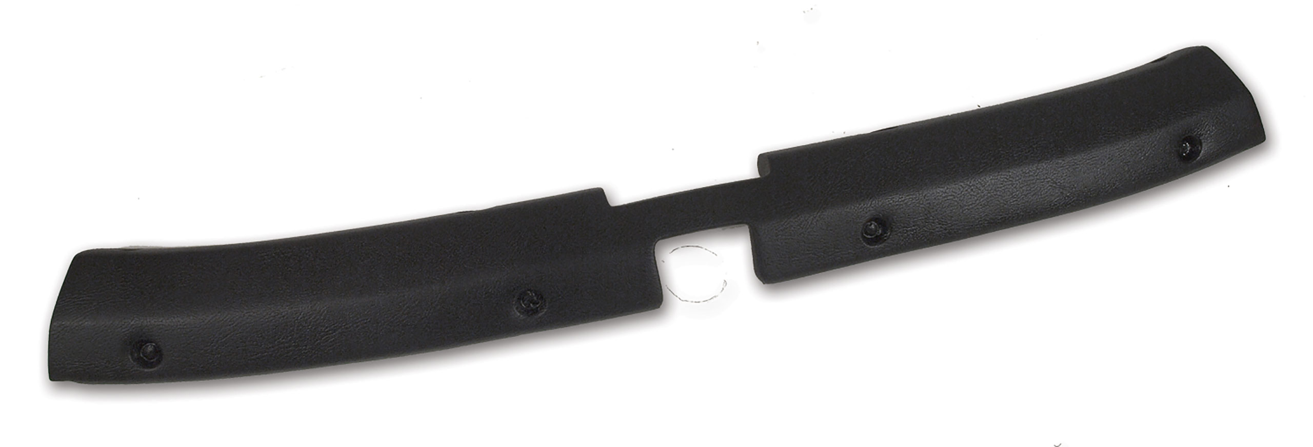 1969-1975 C3 Corvette Header Molding- Black Convertible