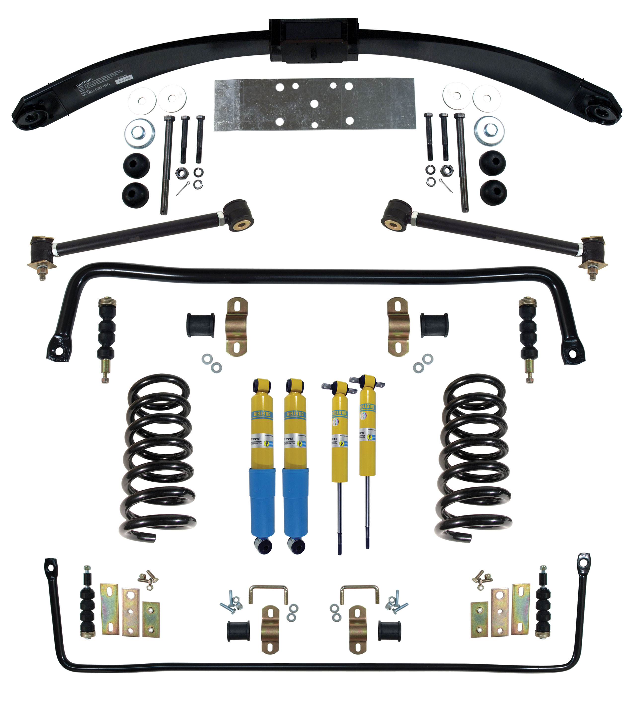 Performance Suspension System W/Fiberglass Monospring For 1978-79 C3 Corvette