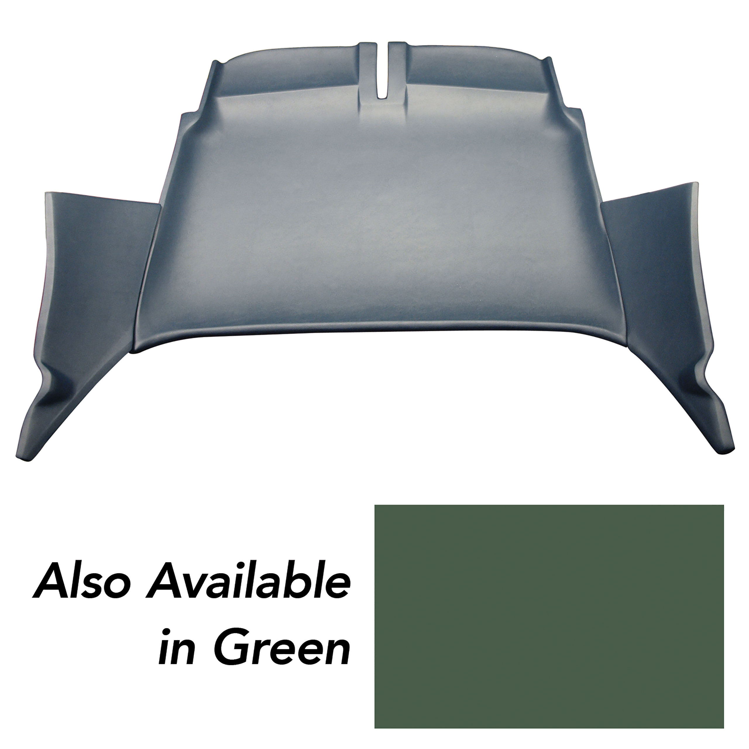  1970 C3 Corvette Replacement Hardtop Headliner- Green