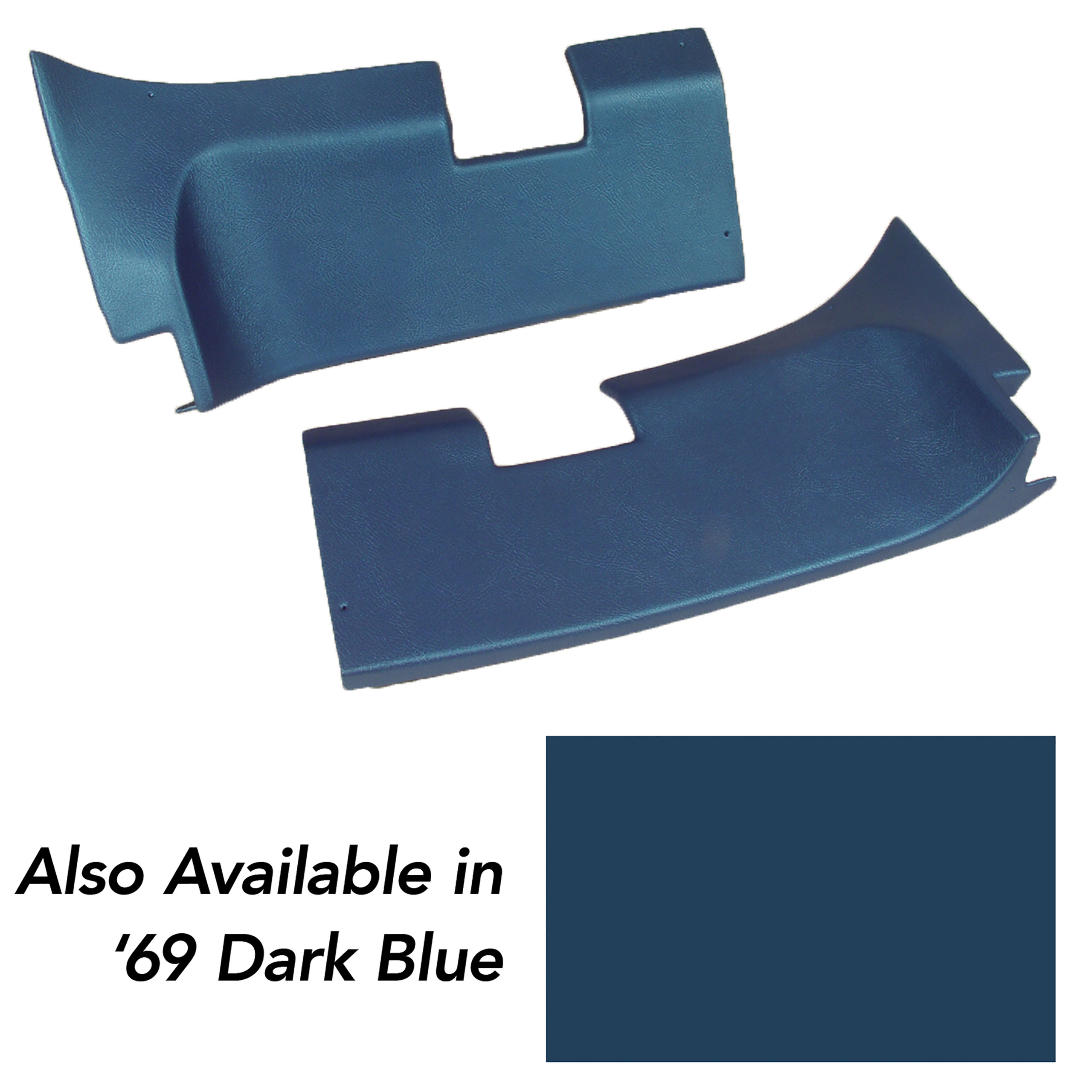 Rear Coupe Roof Panels- Dark Blue 68E For 1968 Corvette