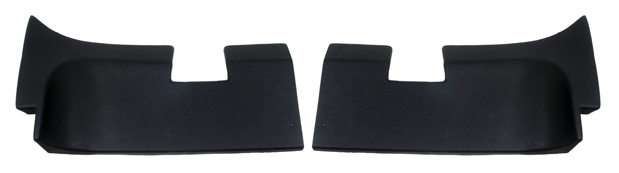 Rear Coupe Roof Panels- Black 68L For 1968 Corvette