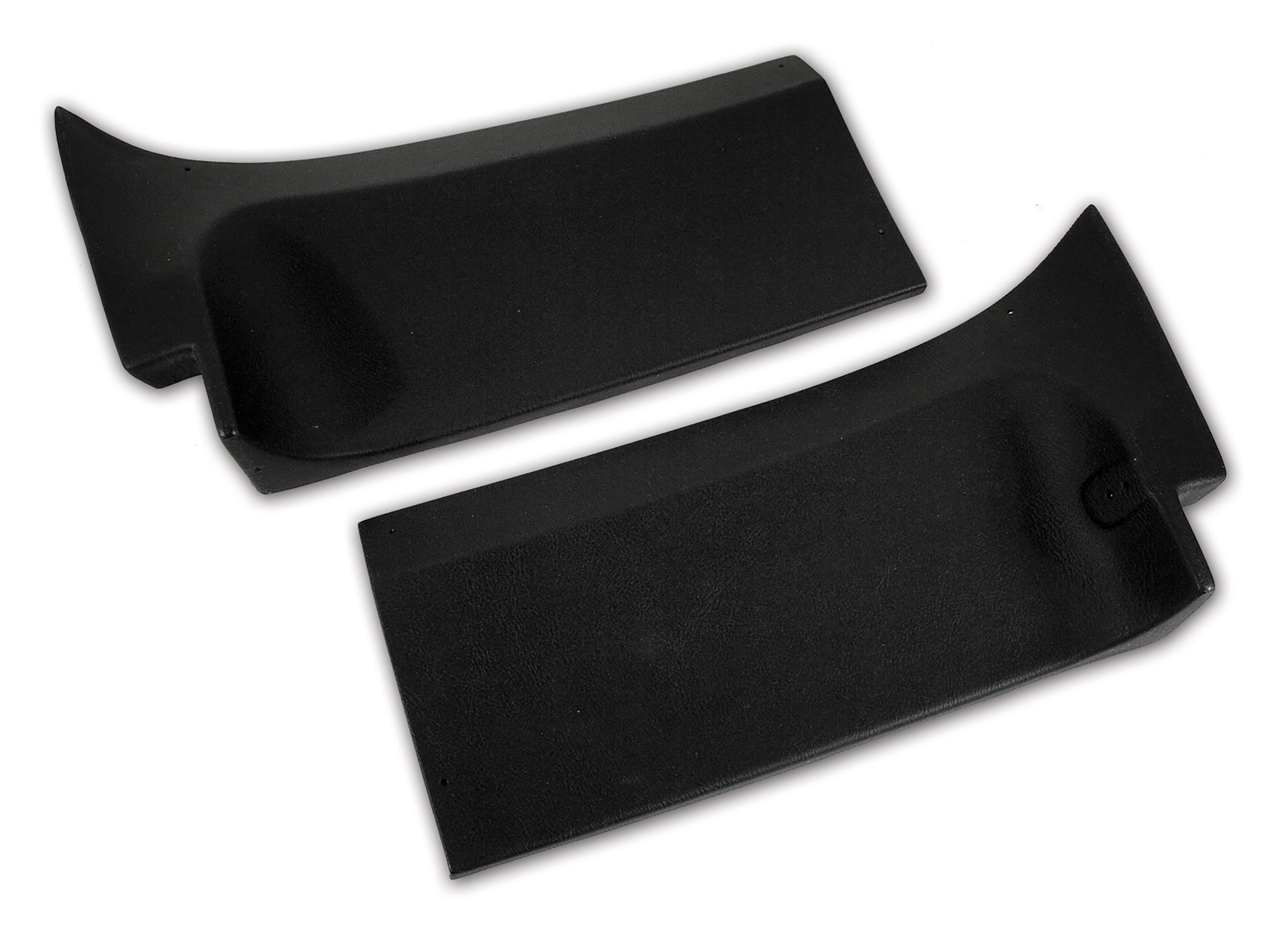 1976-1977 Corvette C3 Rear Coupe Roof Panels- Black 76L CA-413420 