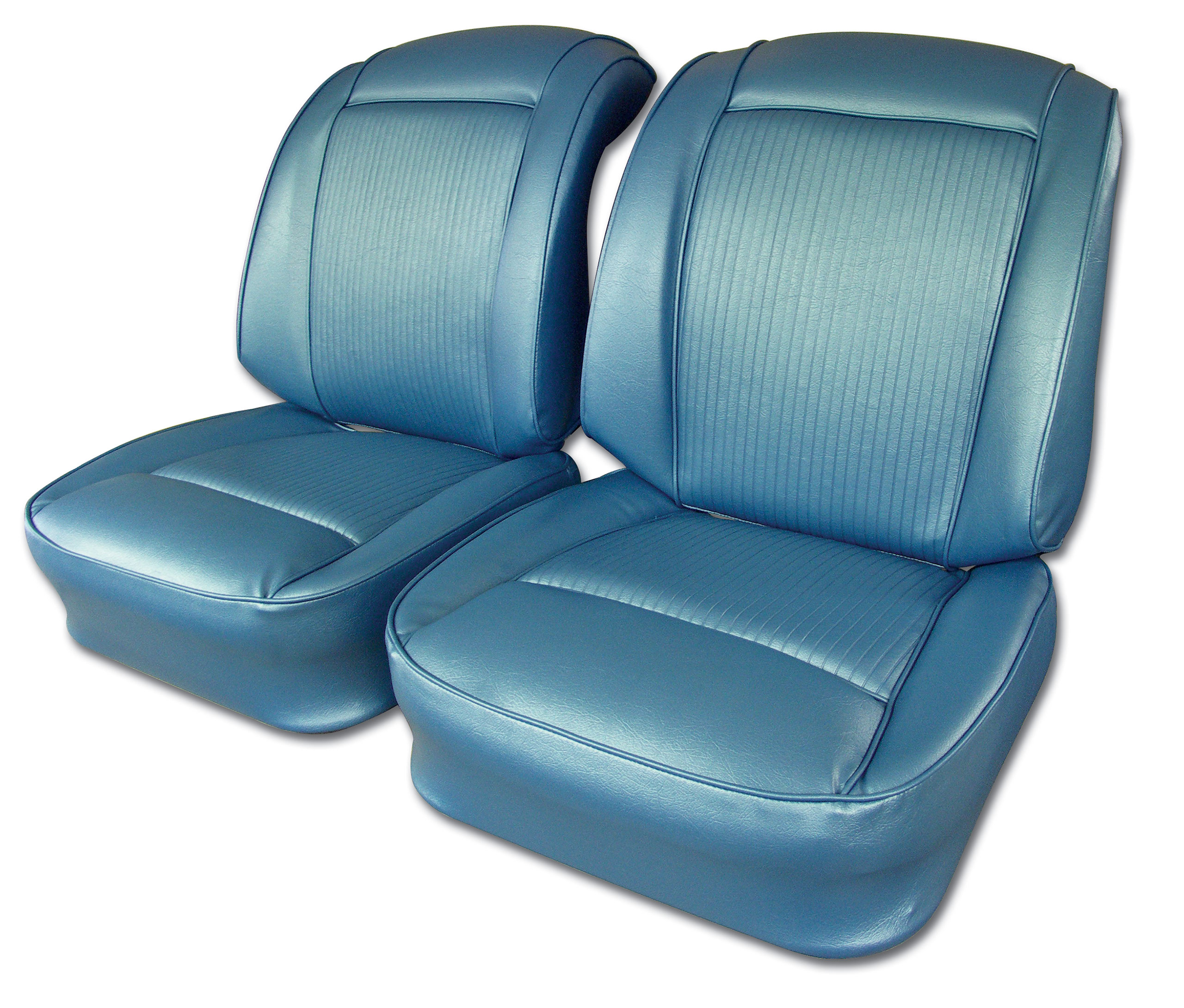 1961 Corvette C1 Vinyl Seat Covers- Jewel Blue CA-416908 