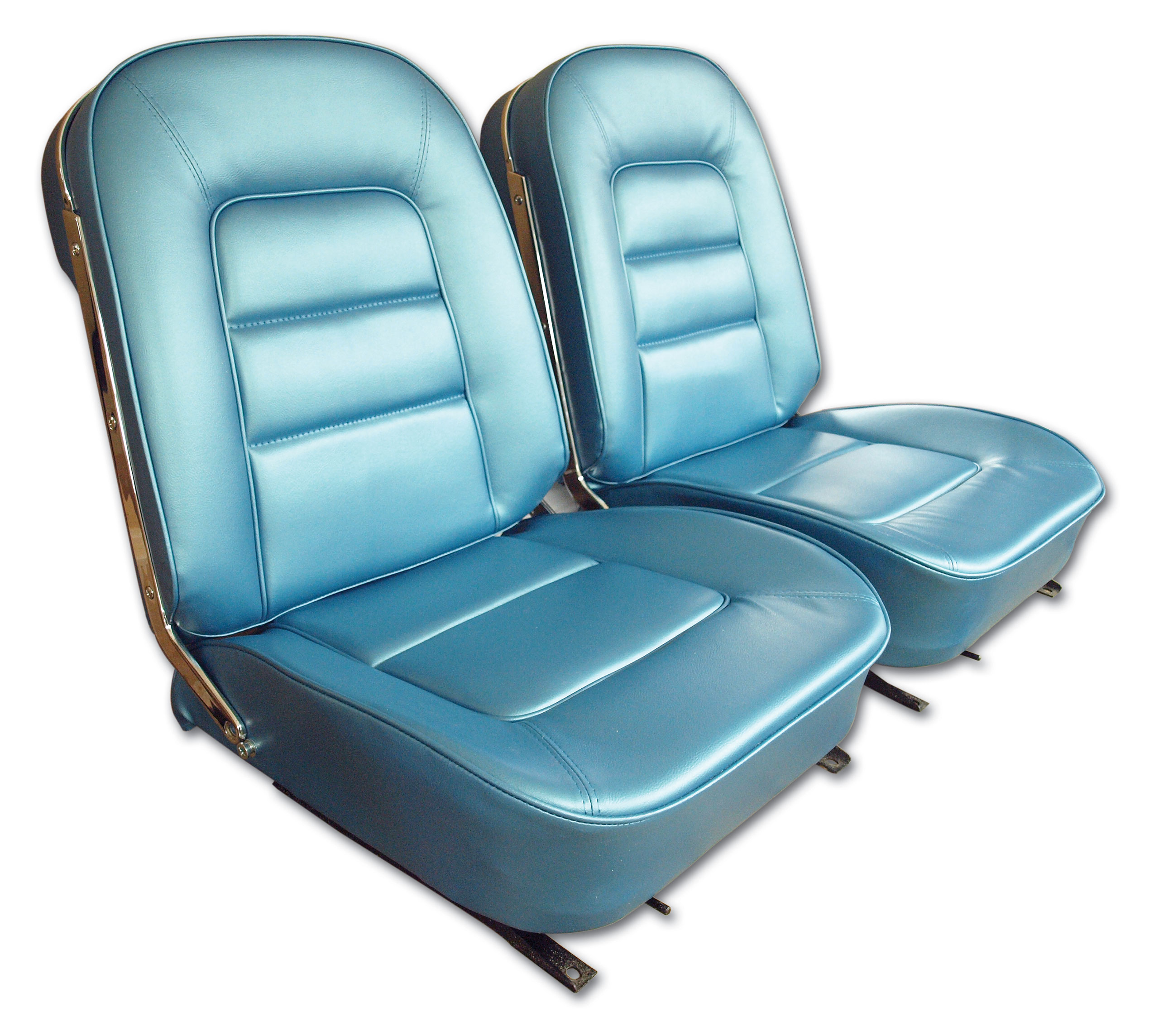1965 Corvette C2 Vinyl Seat Covers- Bright Blue CA-417340 