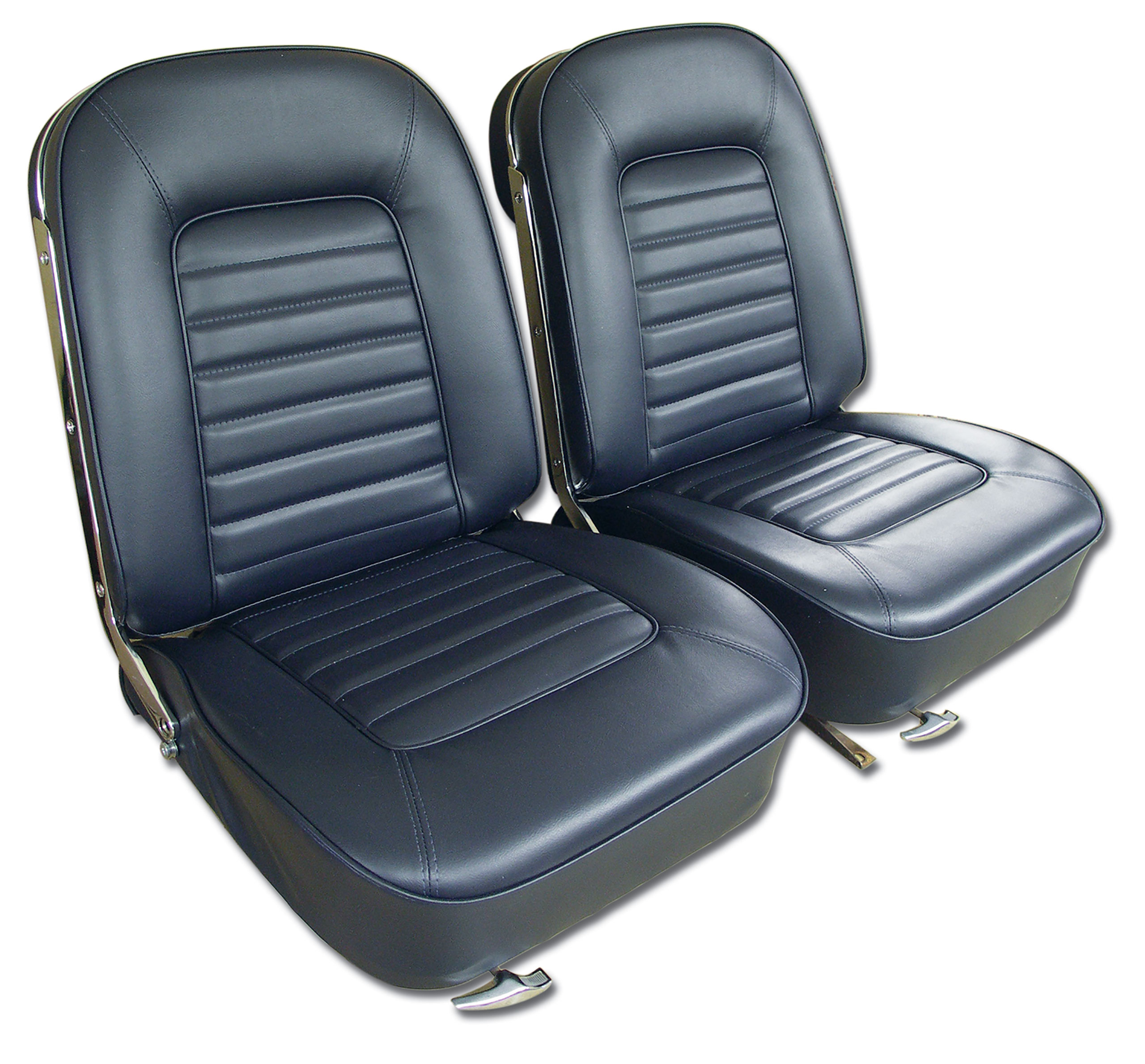 1966 Corvette C2 Vinyl Seat Covers- Dark Blue CA-417444 
