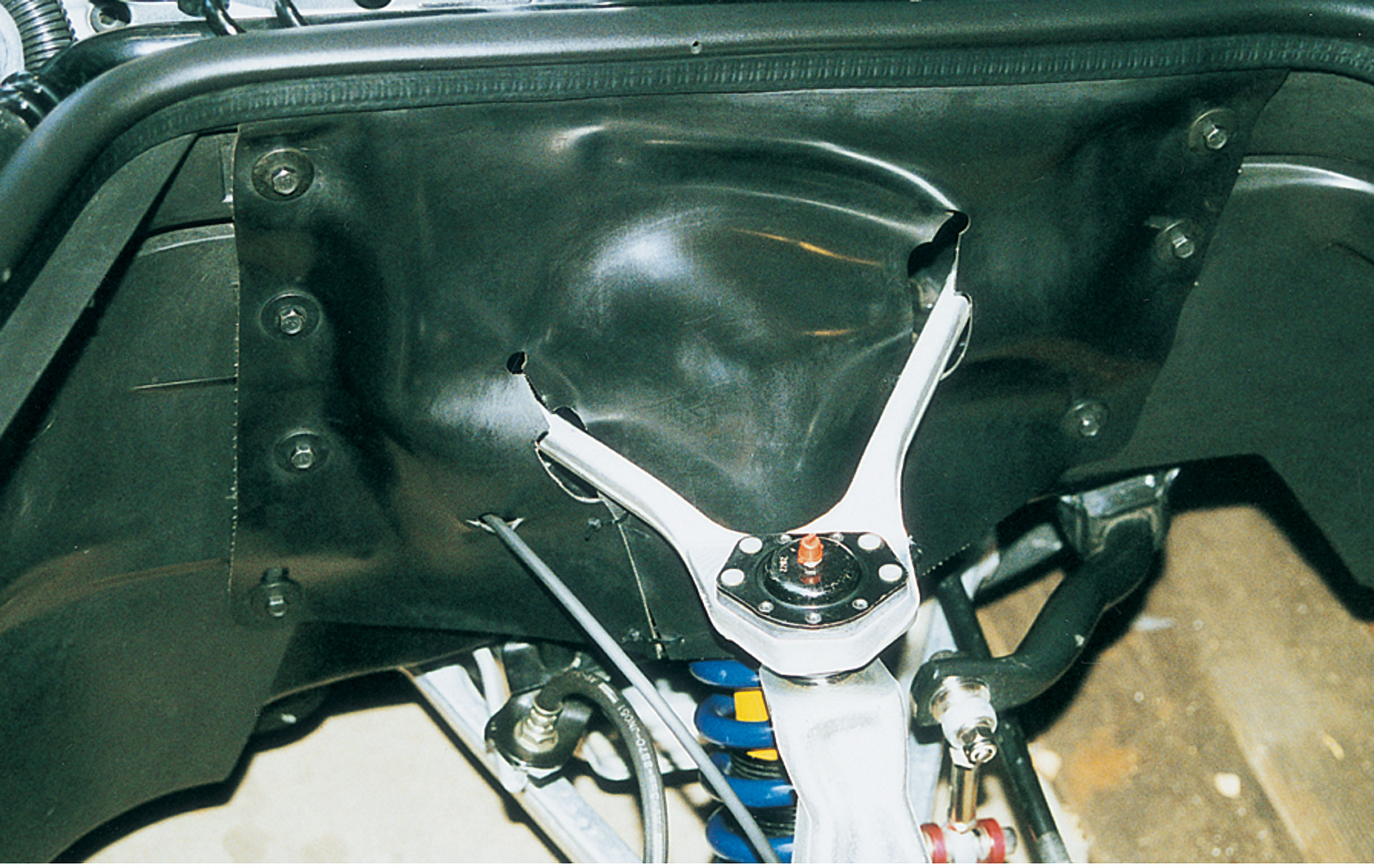 A-Arm Fender Seals-  ABS Plastic For 1988-1996 Corvette