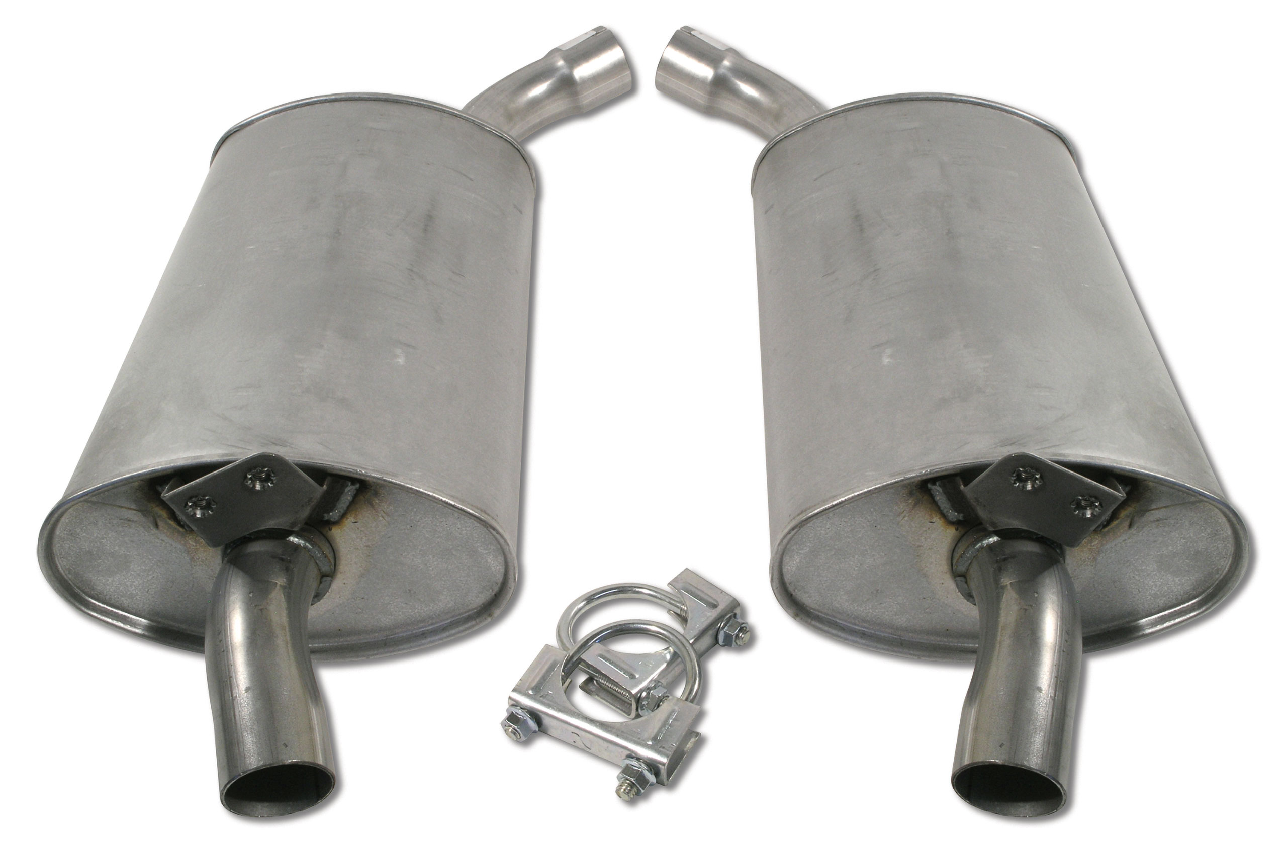 1968-1973 Corvette C3 Mufflers- 2 Inch (73 Replacement) CA-41953 