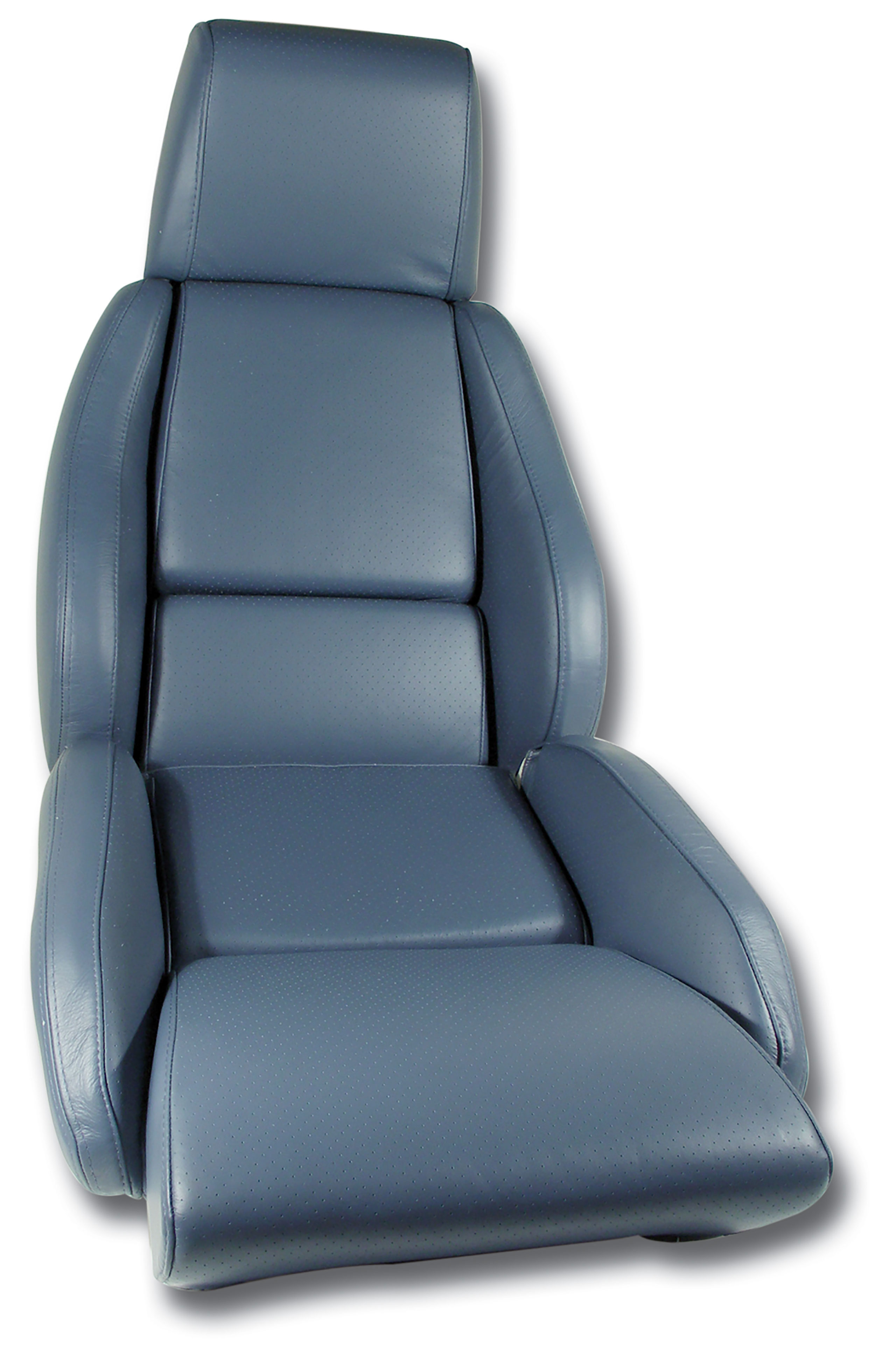 1984-1985 Corvette C4 Leather Seat Covers- Blue Standard CA-420370 