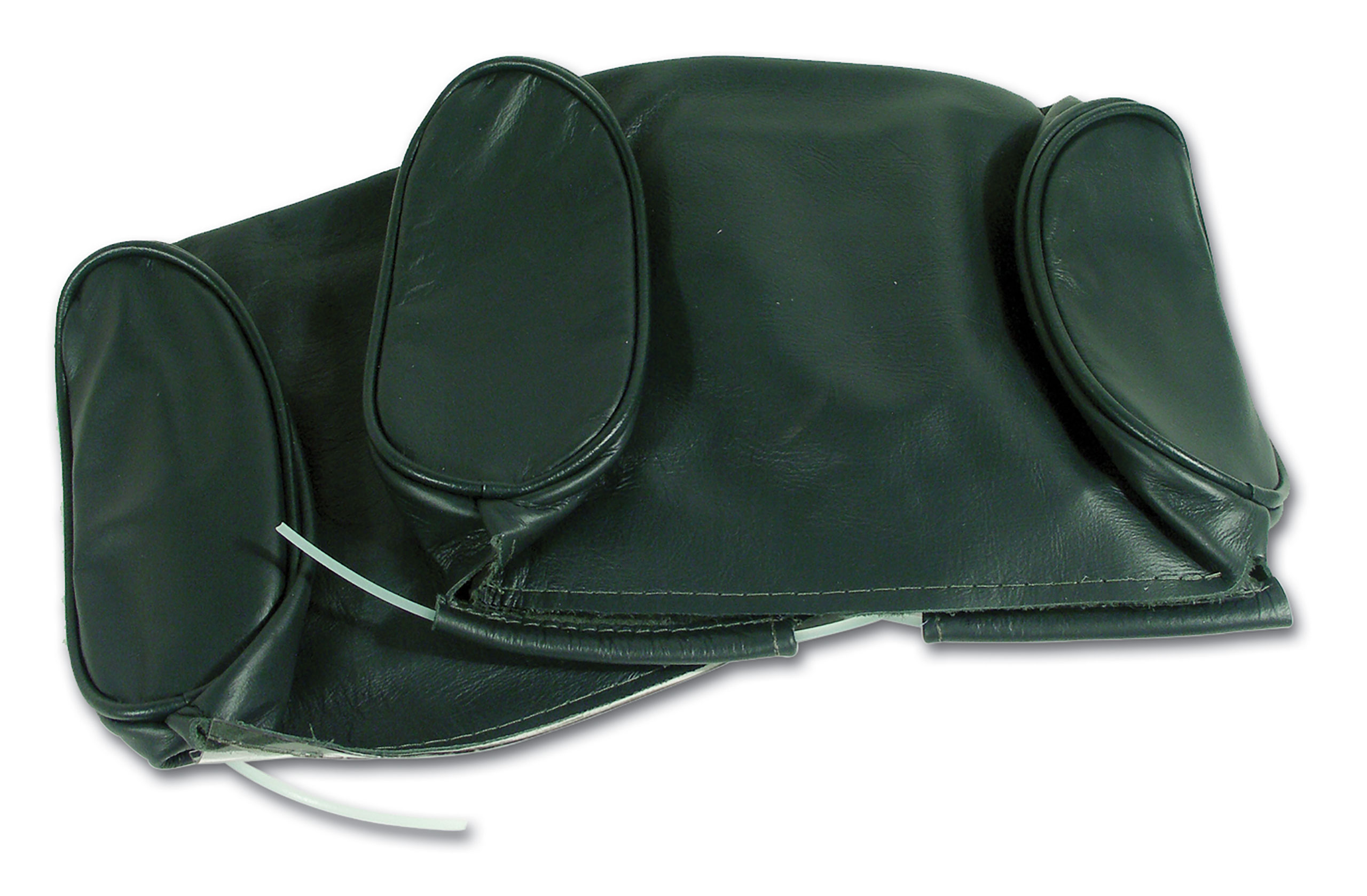 1967 Corvette C2 Headrest Covers- Green Leather CA-425914 