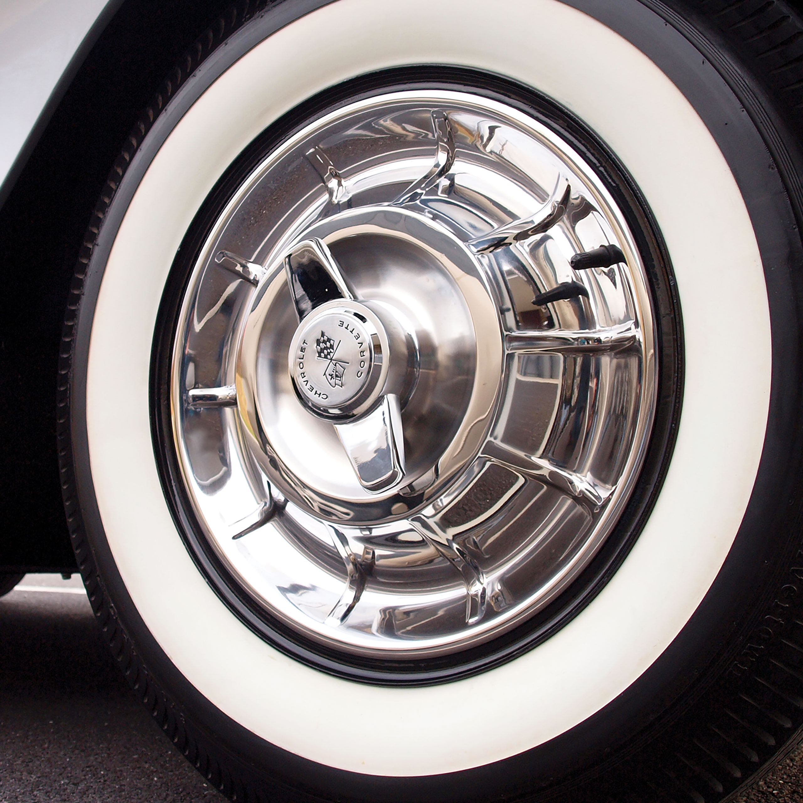 Steel Wheel Set- For 1959-1962 Corvette