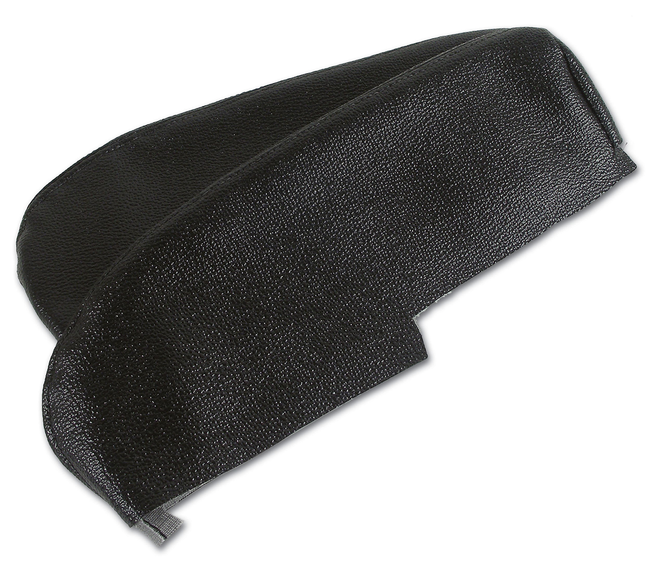 Vinyl Armrest Cover Pair W/O Pad Charcoal For 1958 Corvette