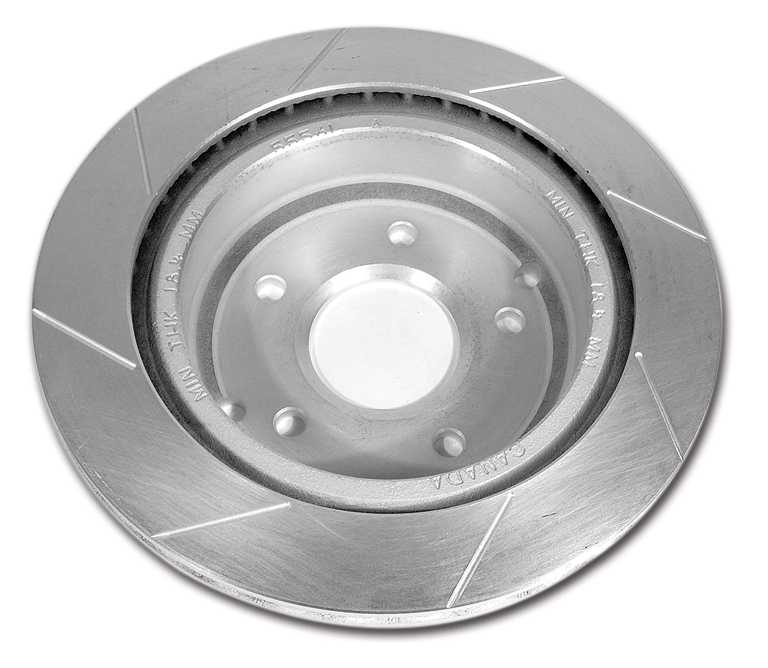 Brake Rotor- Rear RH Power Slot For 1984-1987 Corvette