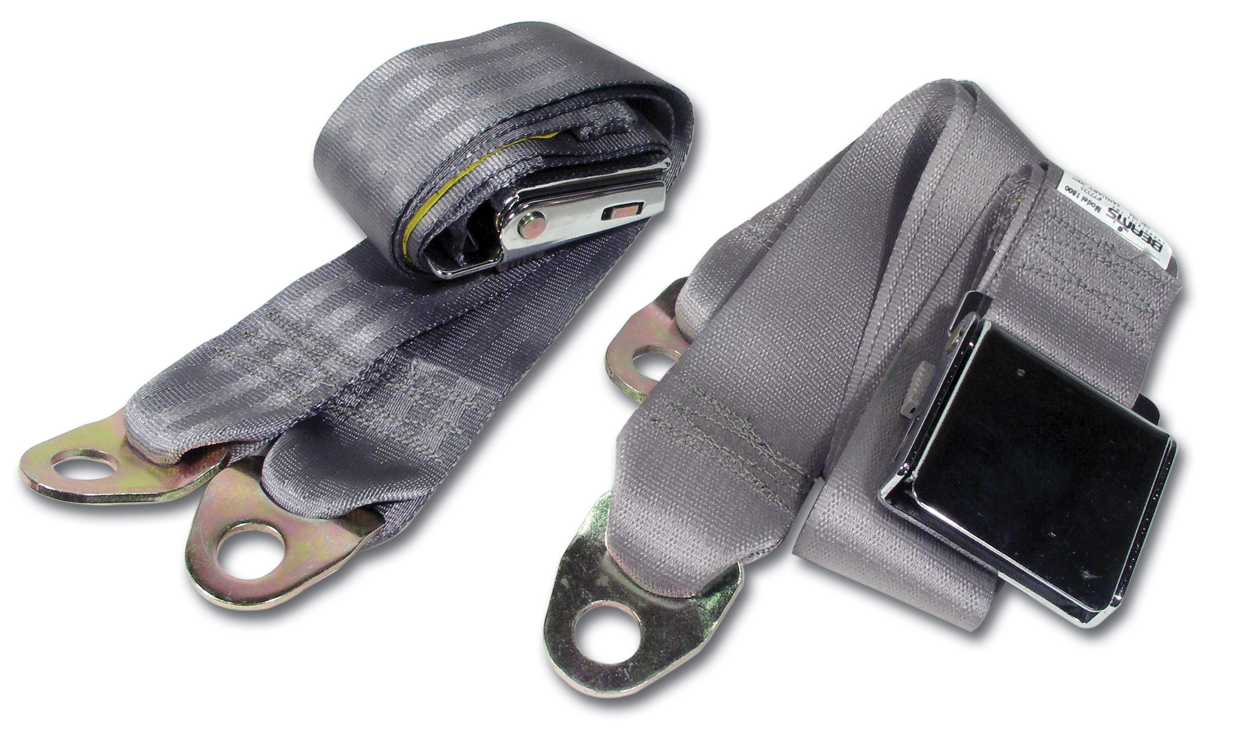 Seat Belts Chrome Lift Replacement Silver For 1963-1967 Corvette ...