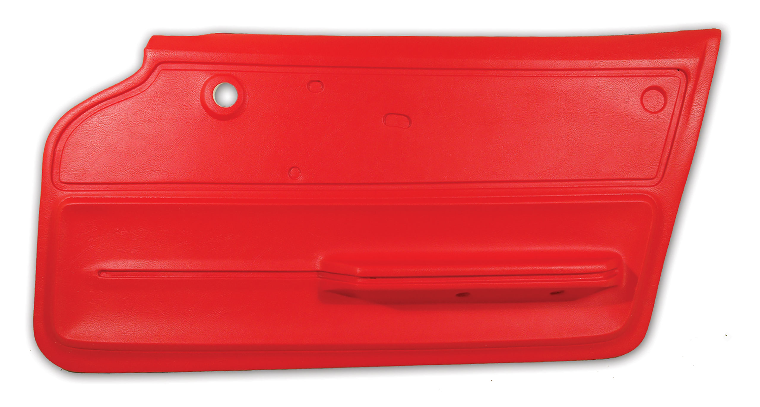 1965-1966 Corvette C2 Door Panel- Red Coupe W/Felt RH CA-439230 