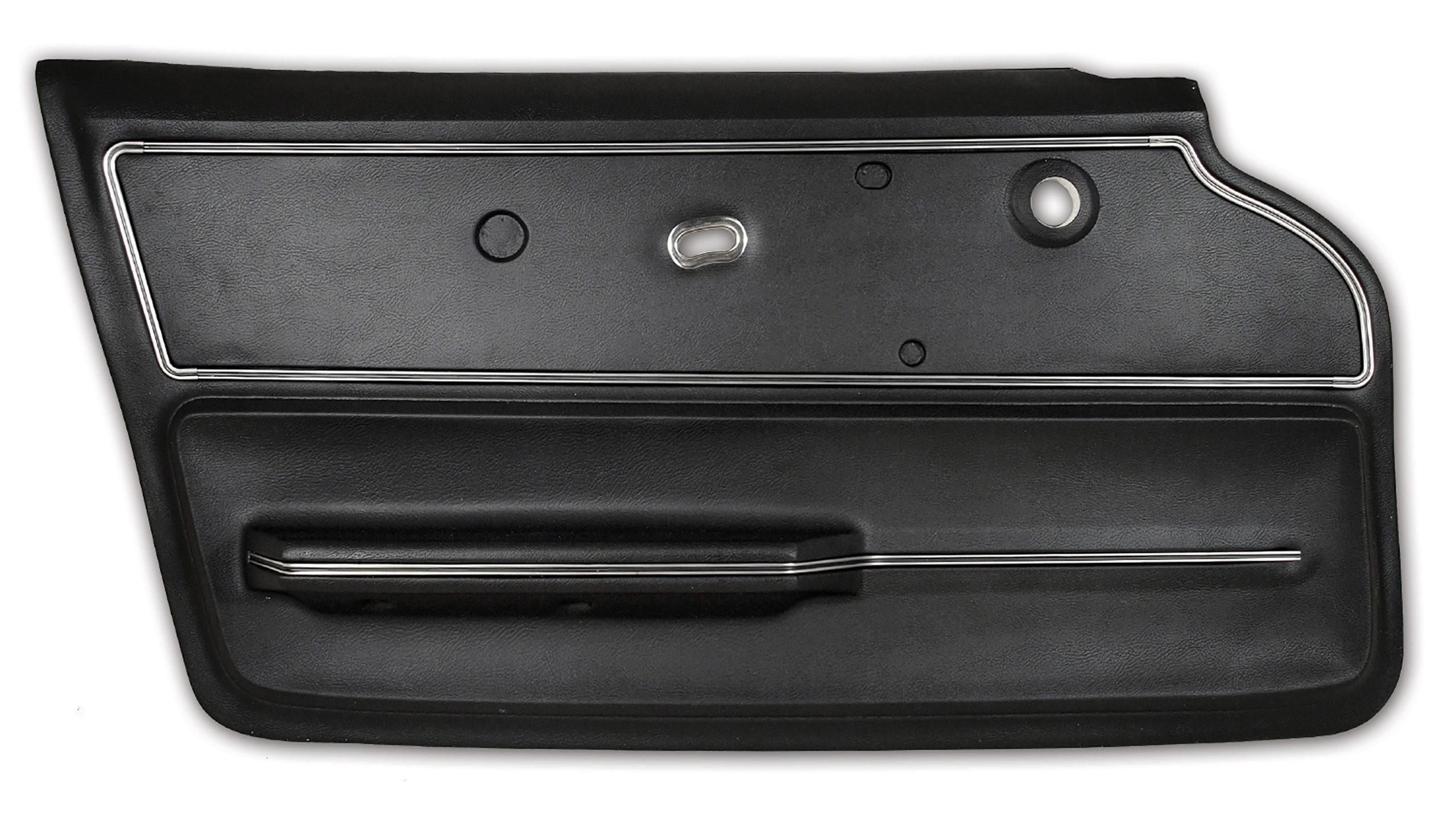 1967 Corvette C2 Door Panel- Black Coupe W/Trim LH CA-440320 