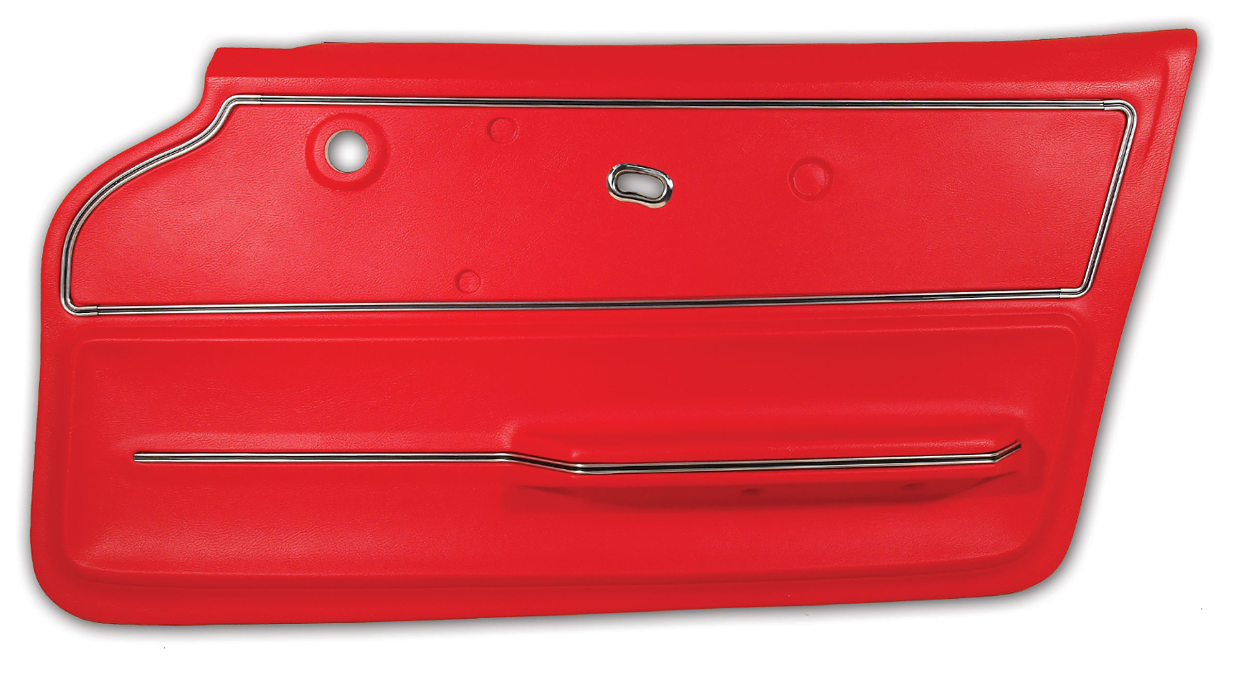 1967 Corvette C2 Door Panel- Red Coupe W/Trim RH CA-440430 