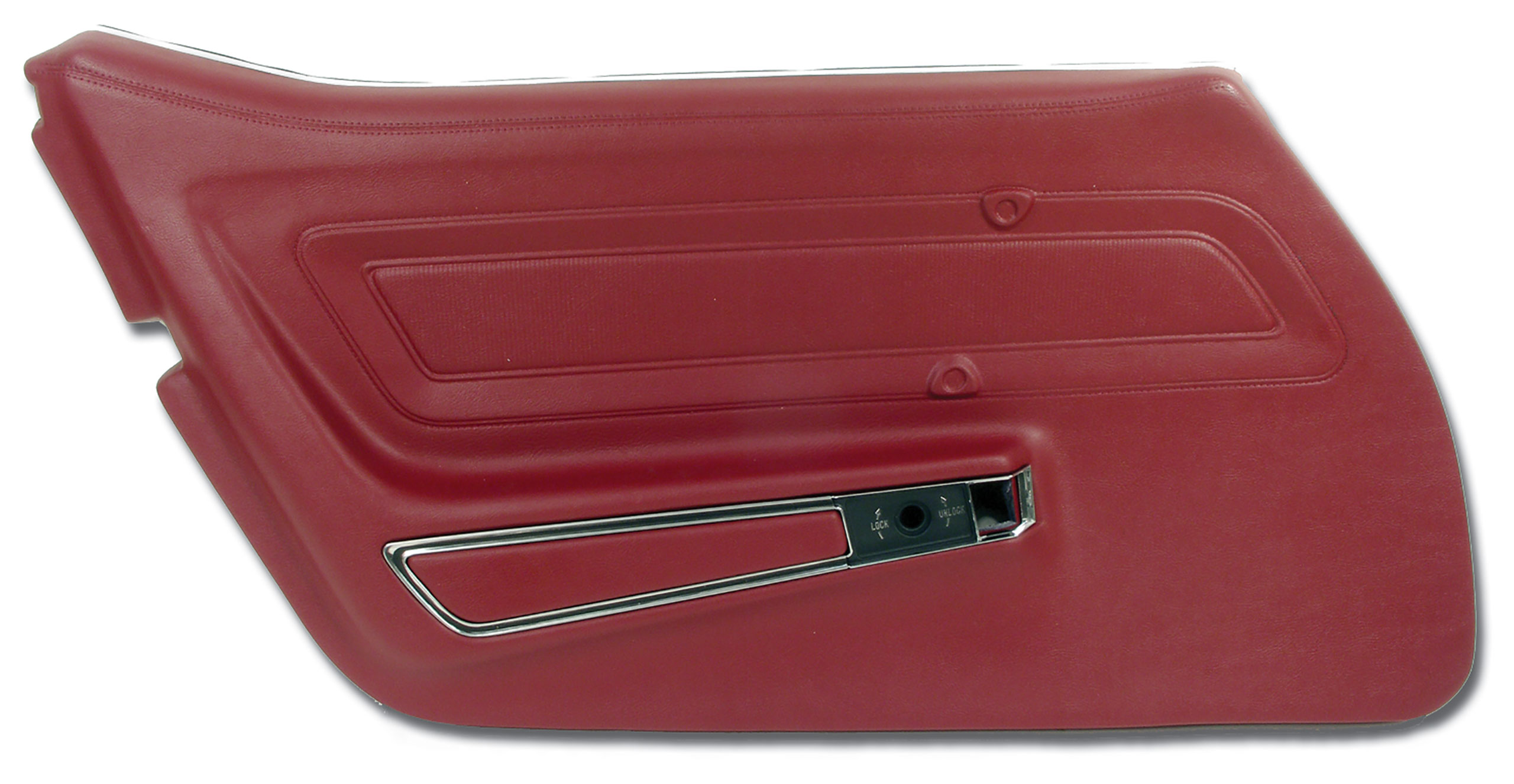 1973-1975 Corvette C3 Door Panel- Oxblood Standard LH CA-442331 