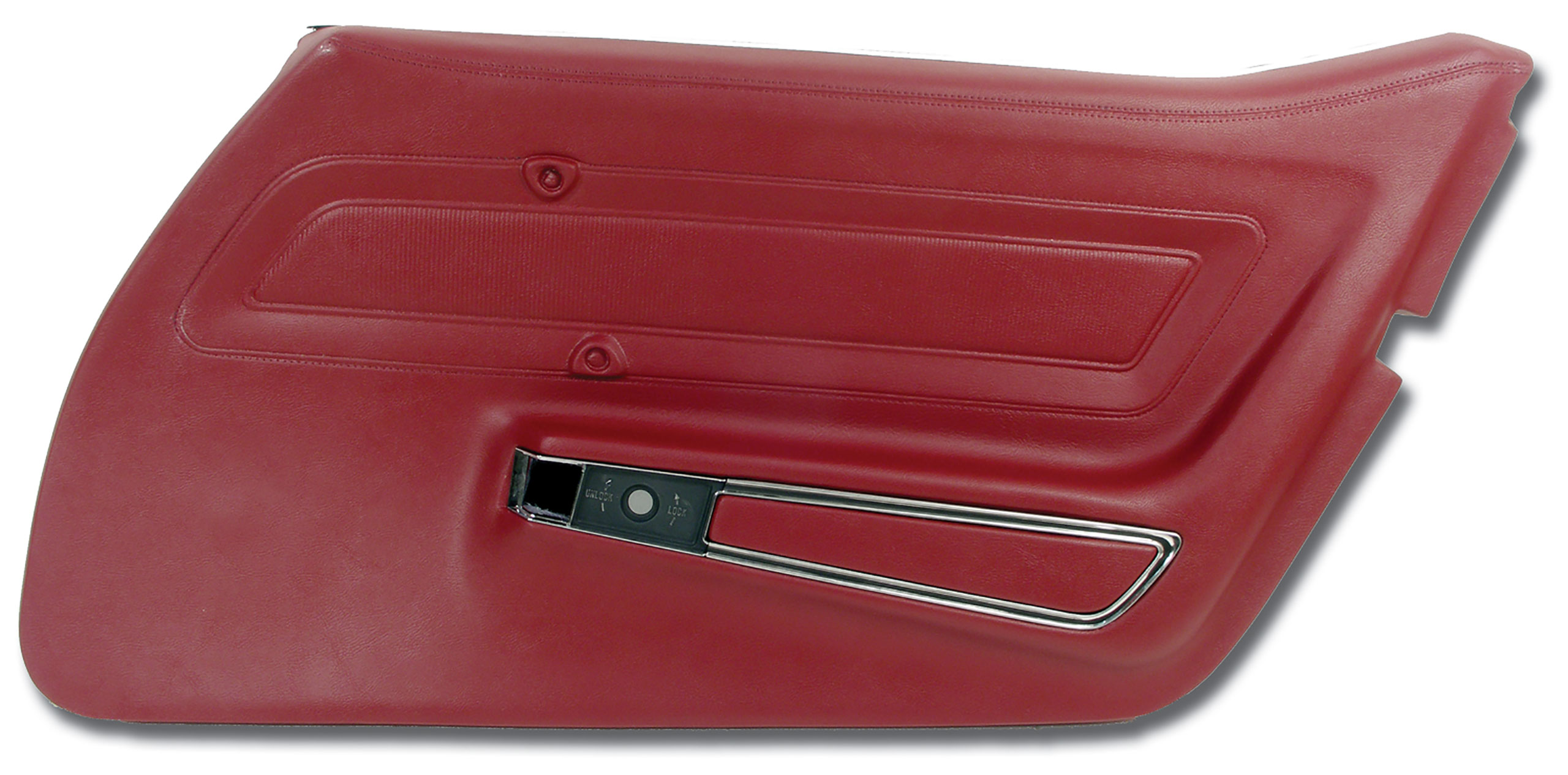 1973-1975 Corvette C3 Door Panel- Oxblood Standard RH CA-442431 