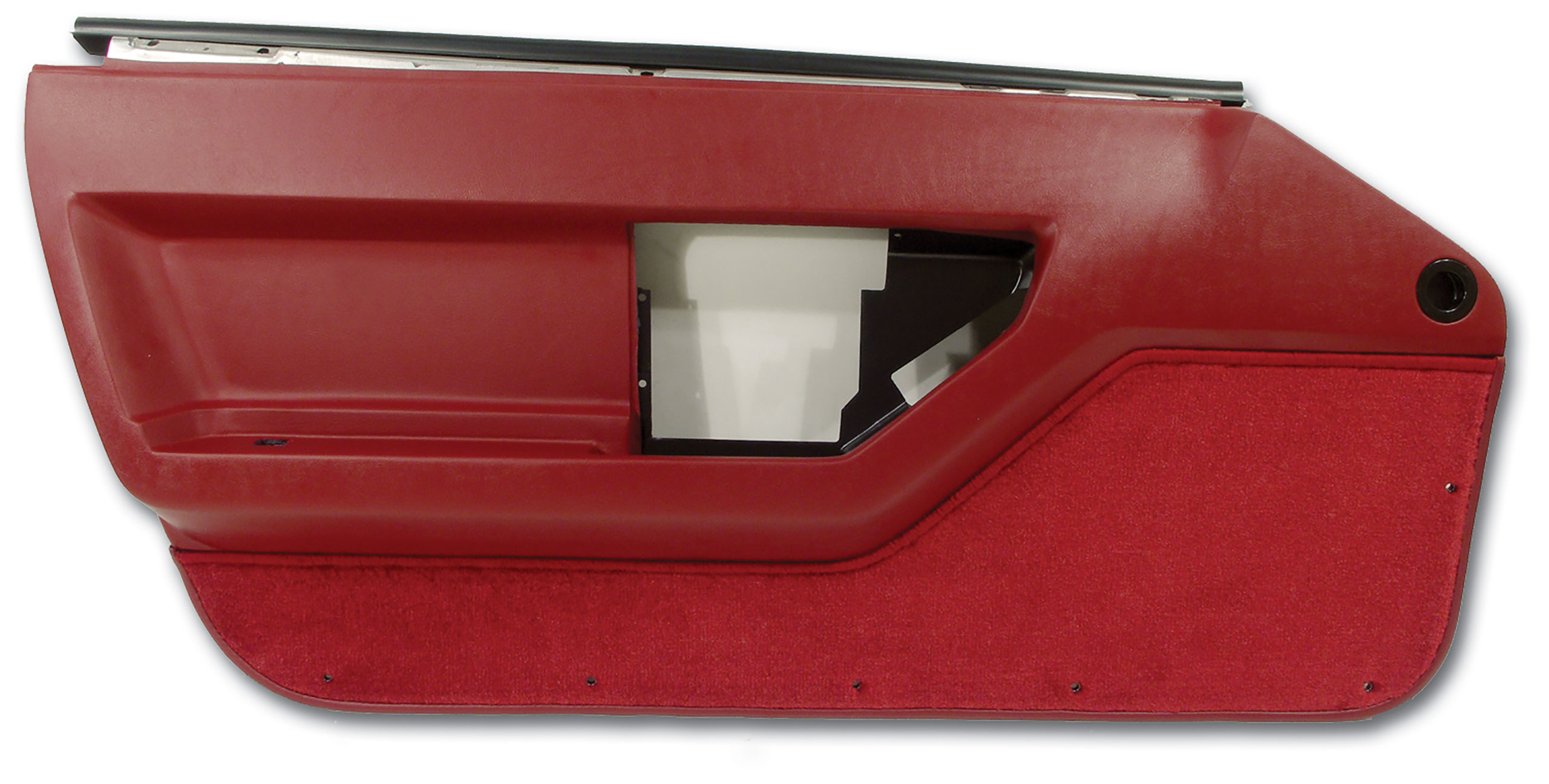 1984-1985 Corvette C4 Door Panel- Red LH CA-444027 