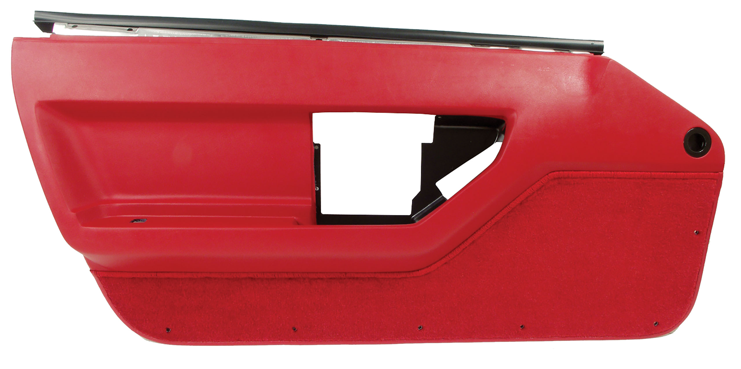 1986-1989 Corvette C4 Door Panel- Red LH CA-444075 