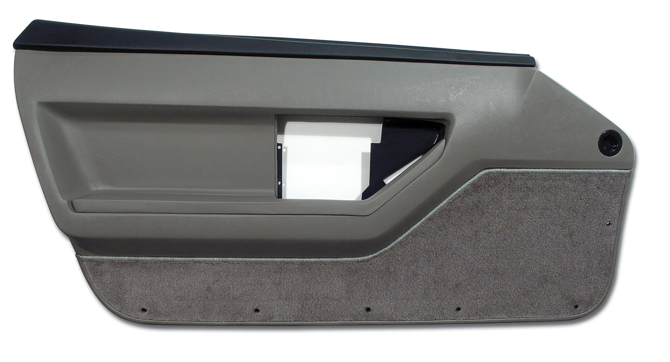 1988-1989 Corvette C4 Door Panel Gray Deluxe Convertible LH CA-445279 