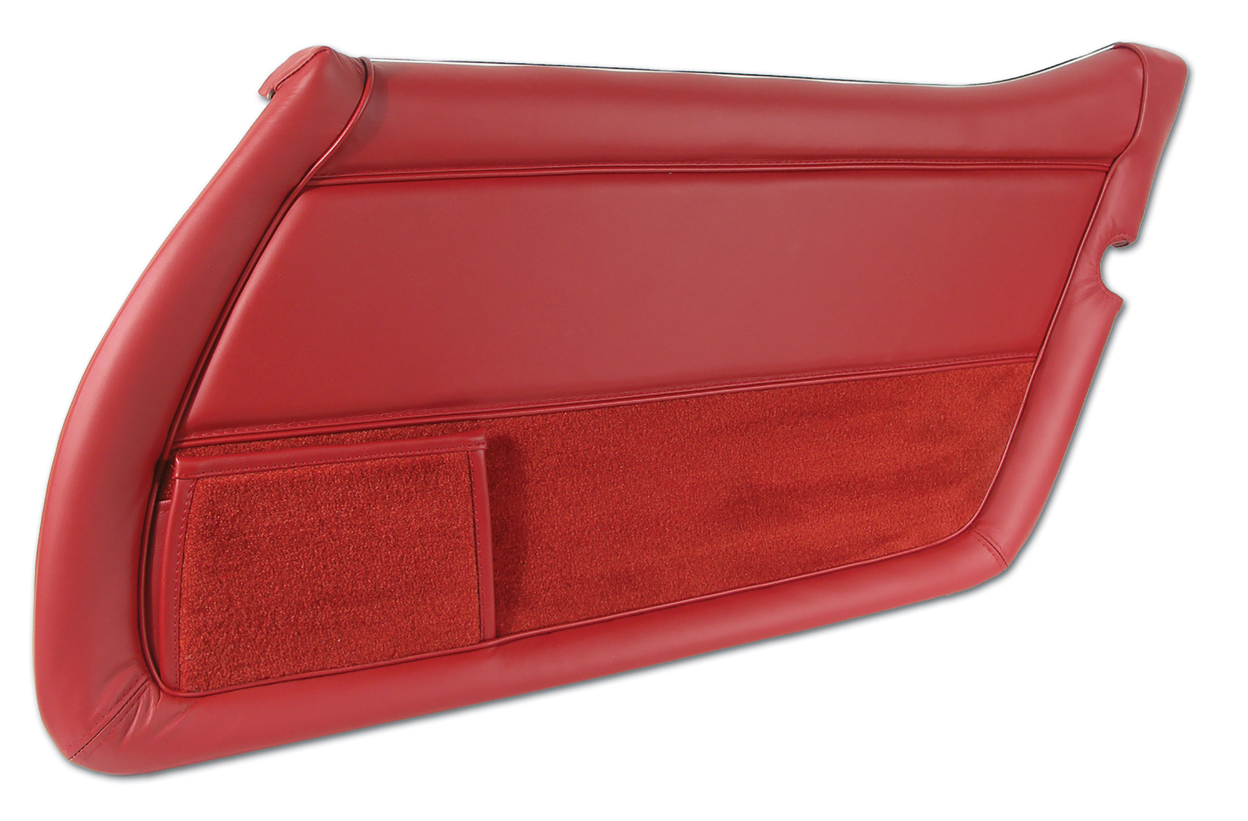 1978-1980 Corvette C3 Leather Door Panel- Red RH CA-446024 