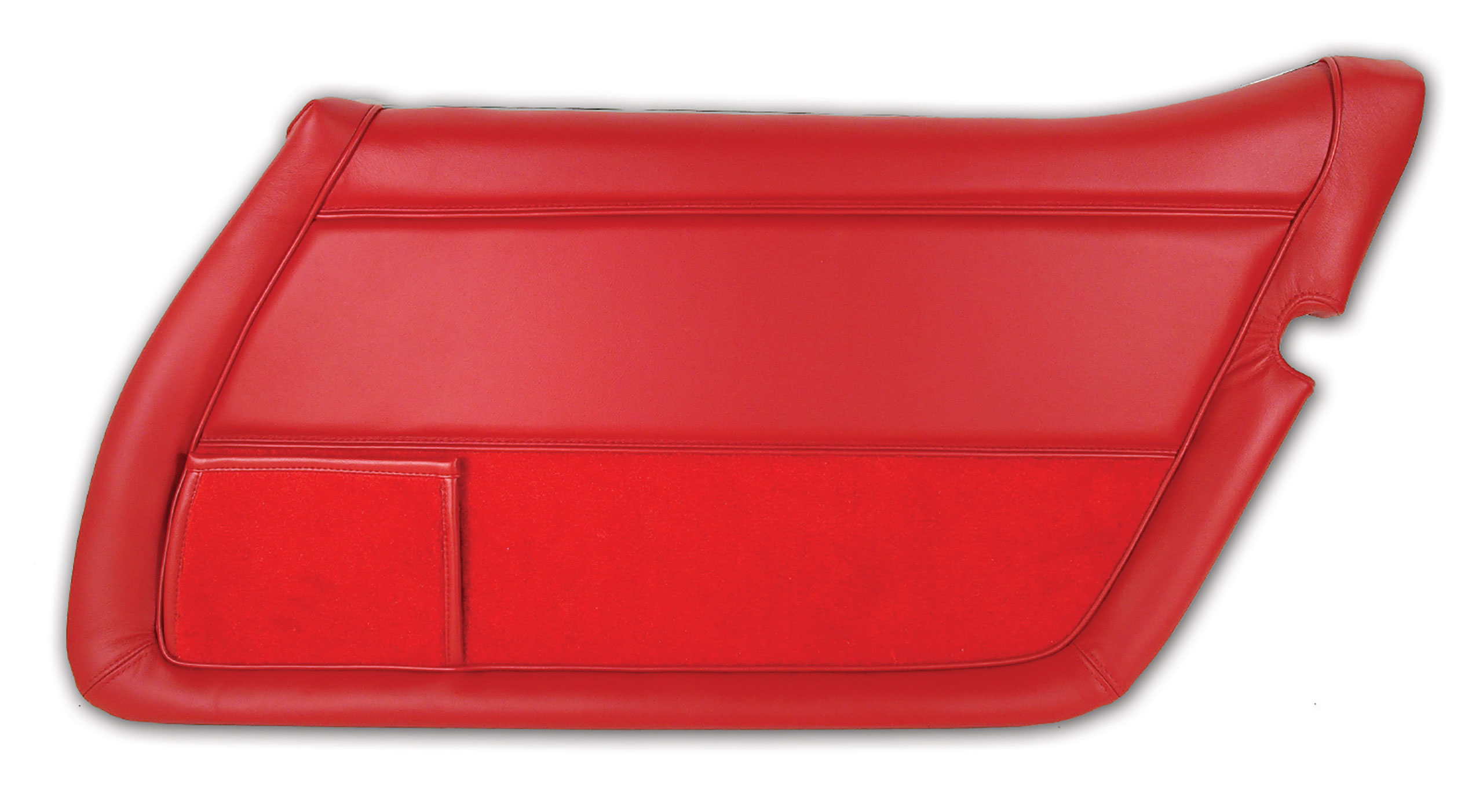 1981 Corvette C3 Leather Door Panel- Red RH CA-446025 