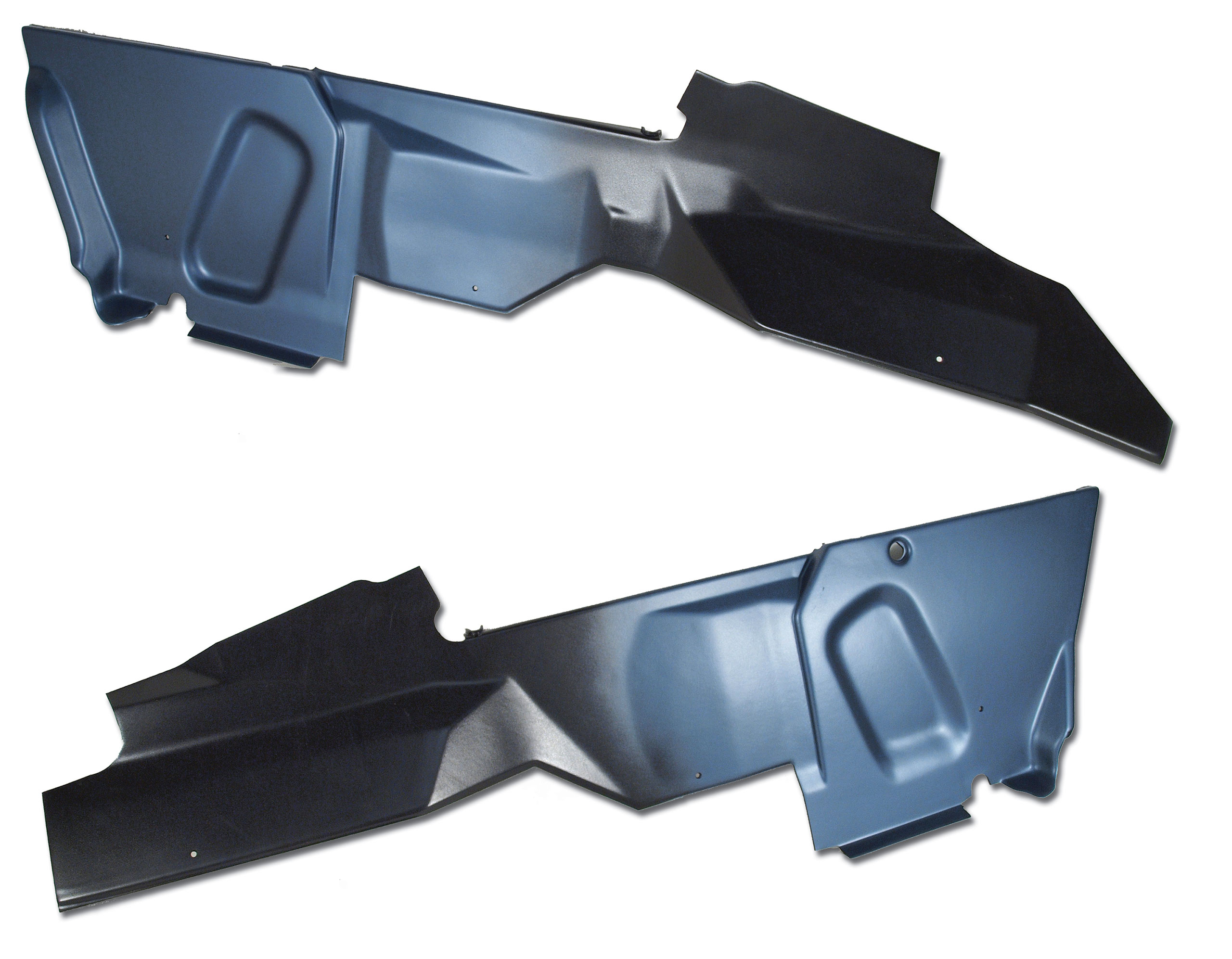 1984-1985 Corvette C4 Console Side Panels- Blue CA-464770 