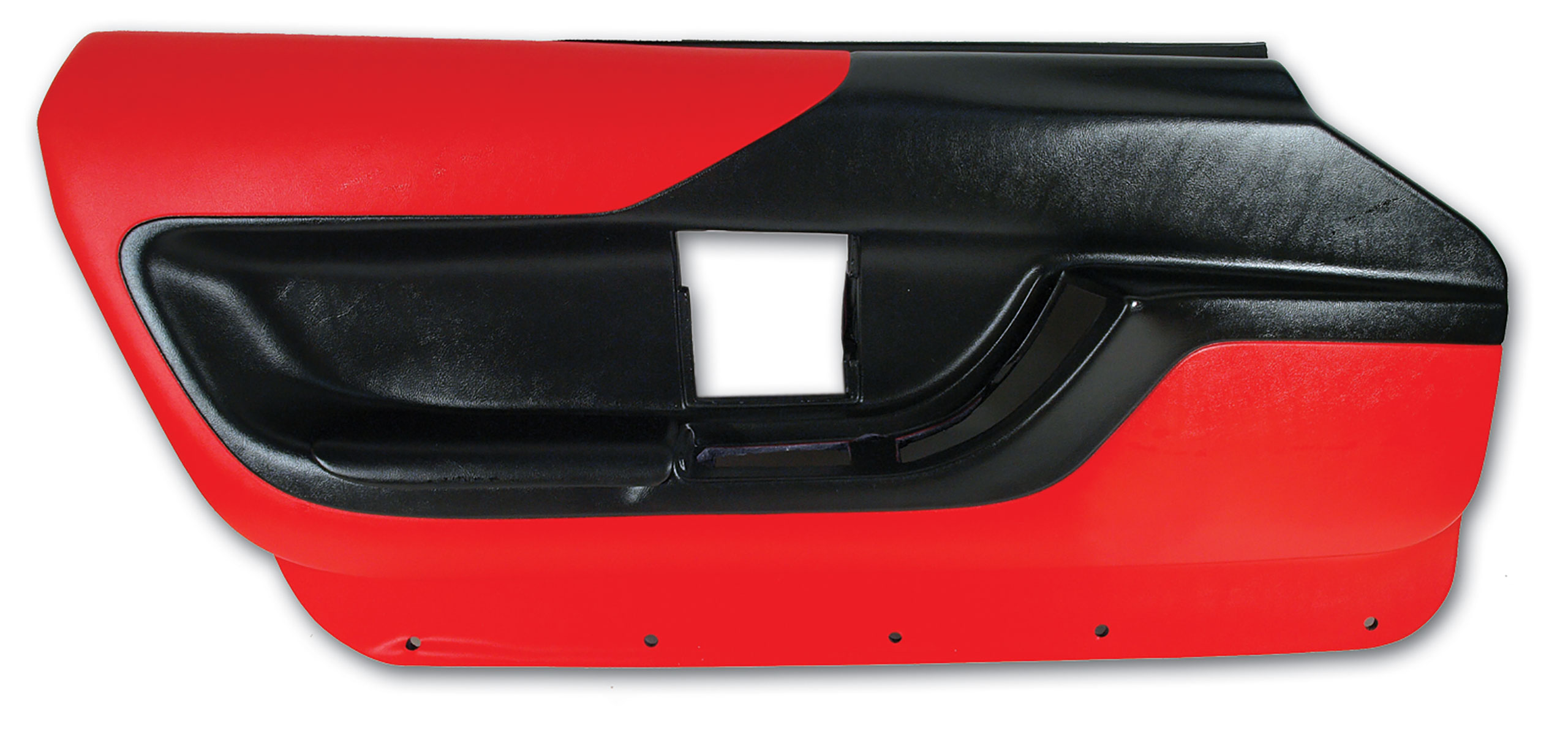 1994-1996 Corvette C4 Left Hand Convertible Door Panel Red CA-467085 