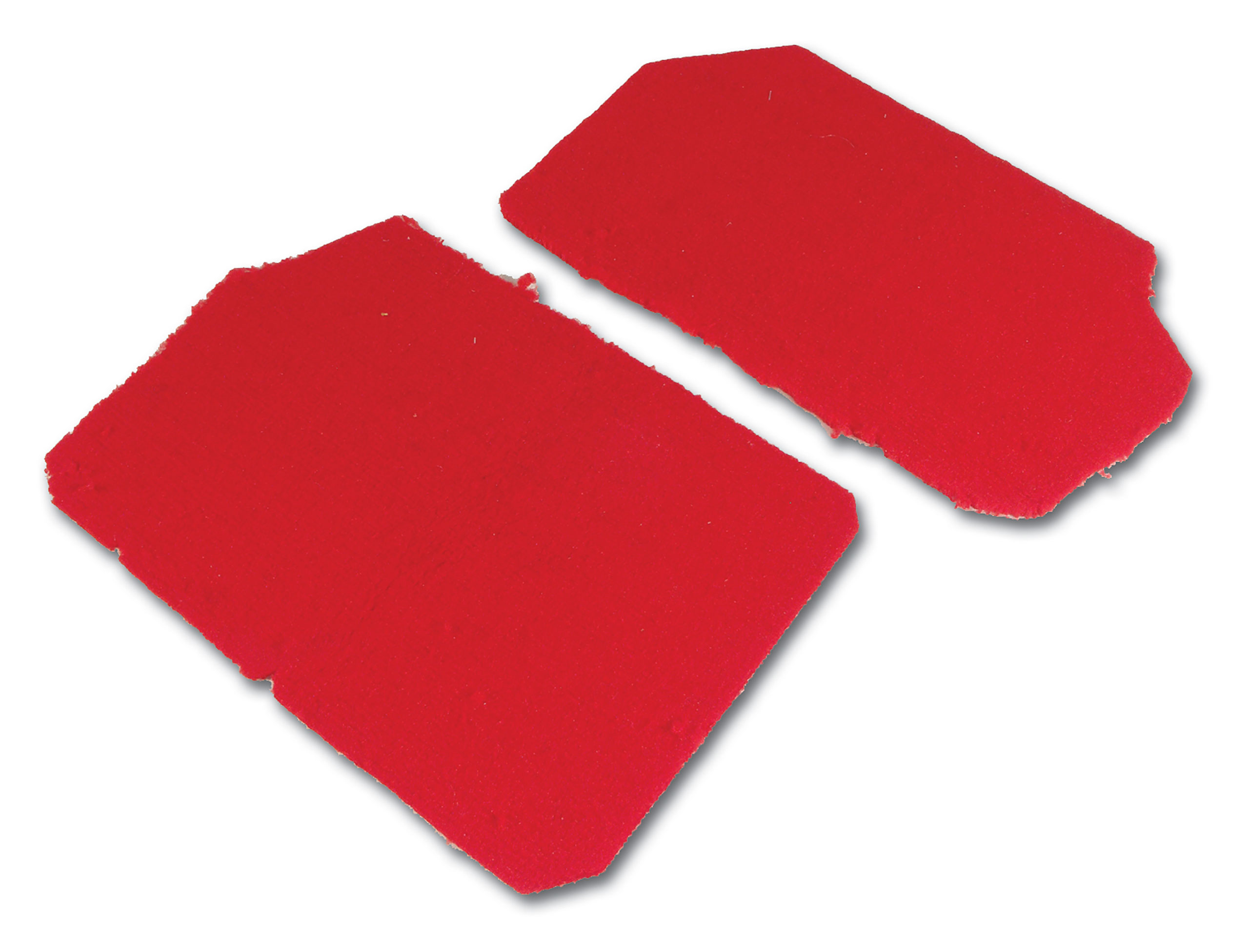 Front Speaker Cover Carpets Red Tru-Vet For 1994-1996 Corvette