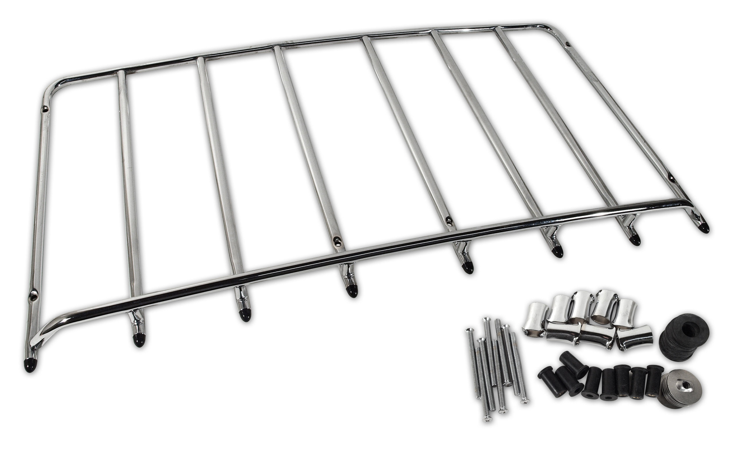 Luggage Rack- Chrome 6 Hole For 1968-1975 Corvette