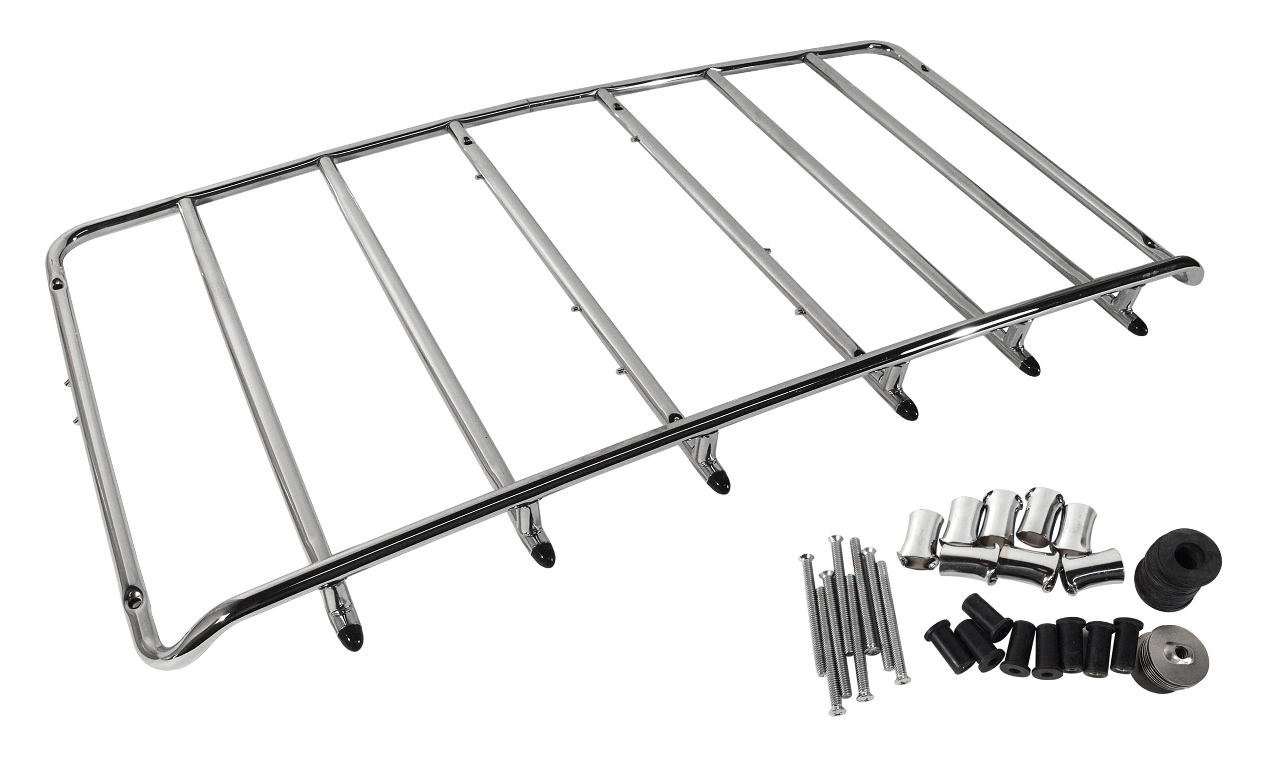 Luggage Rack- Chrome 8 Hole For 1976-1977 Corvette