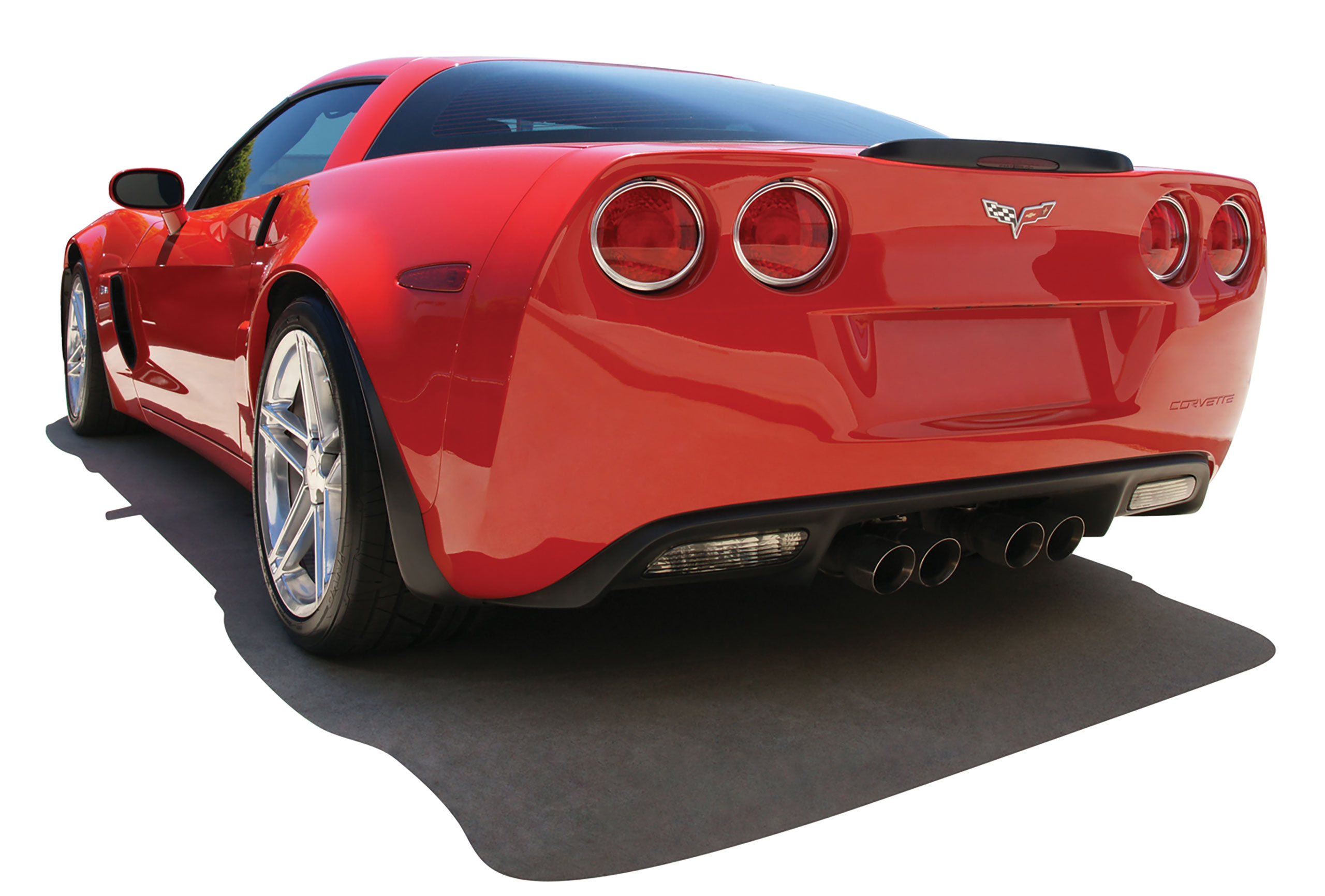 2005-2013 Corvette C6 Tail Light Bezels Rear Billet Chrome 4pc CA-49482 