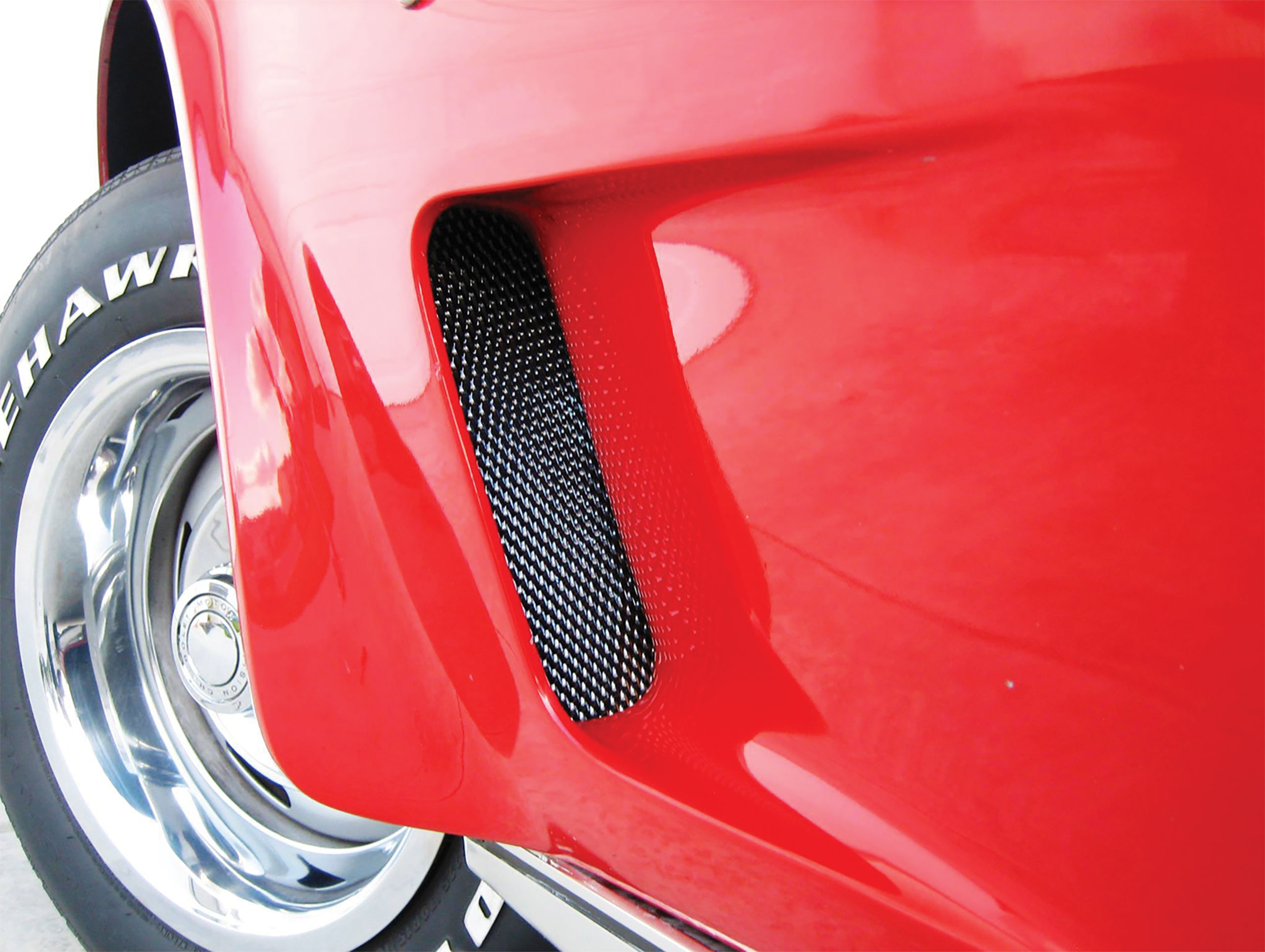 Fender Inset Styling Screens Mini Mesh Aluminum For 1973-1979 Corvette