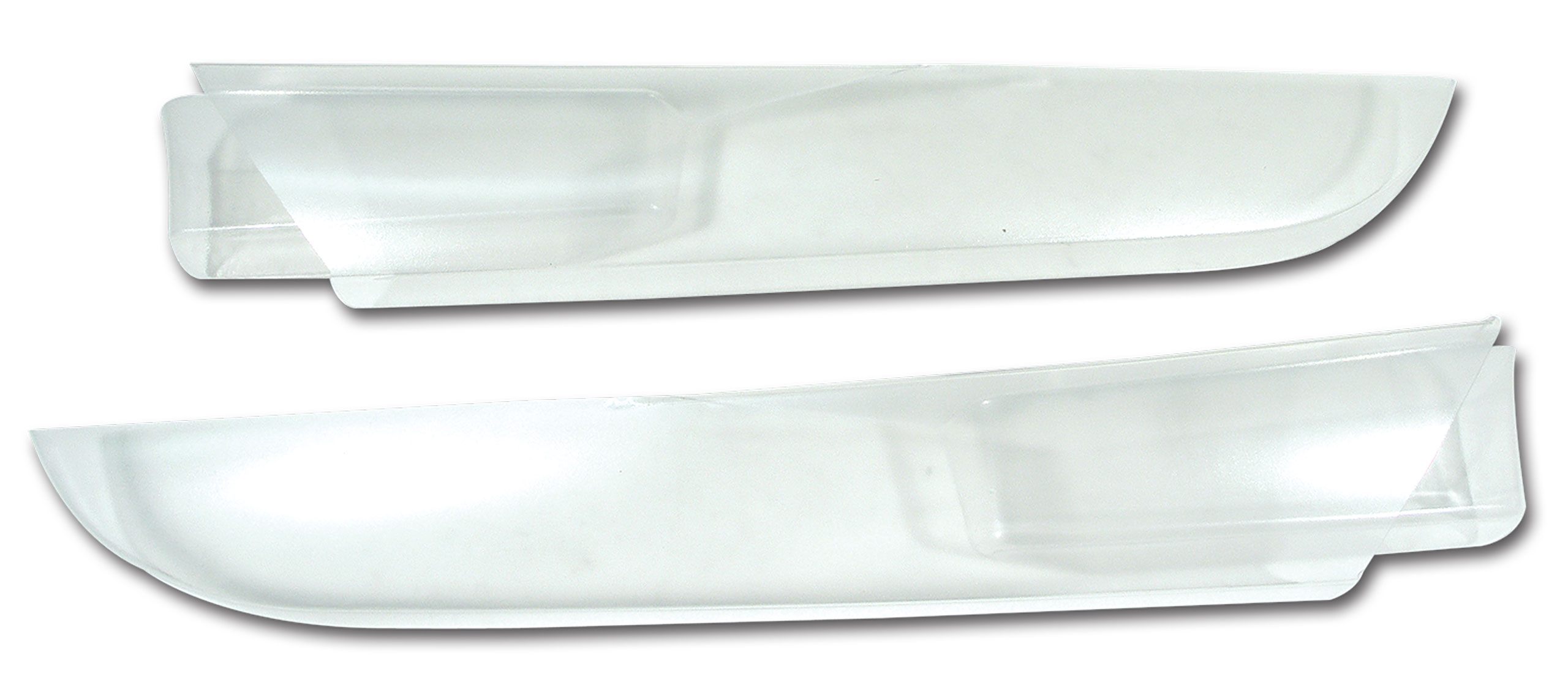 Door Kickers - Clear For 2005-2013 Corvette