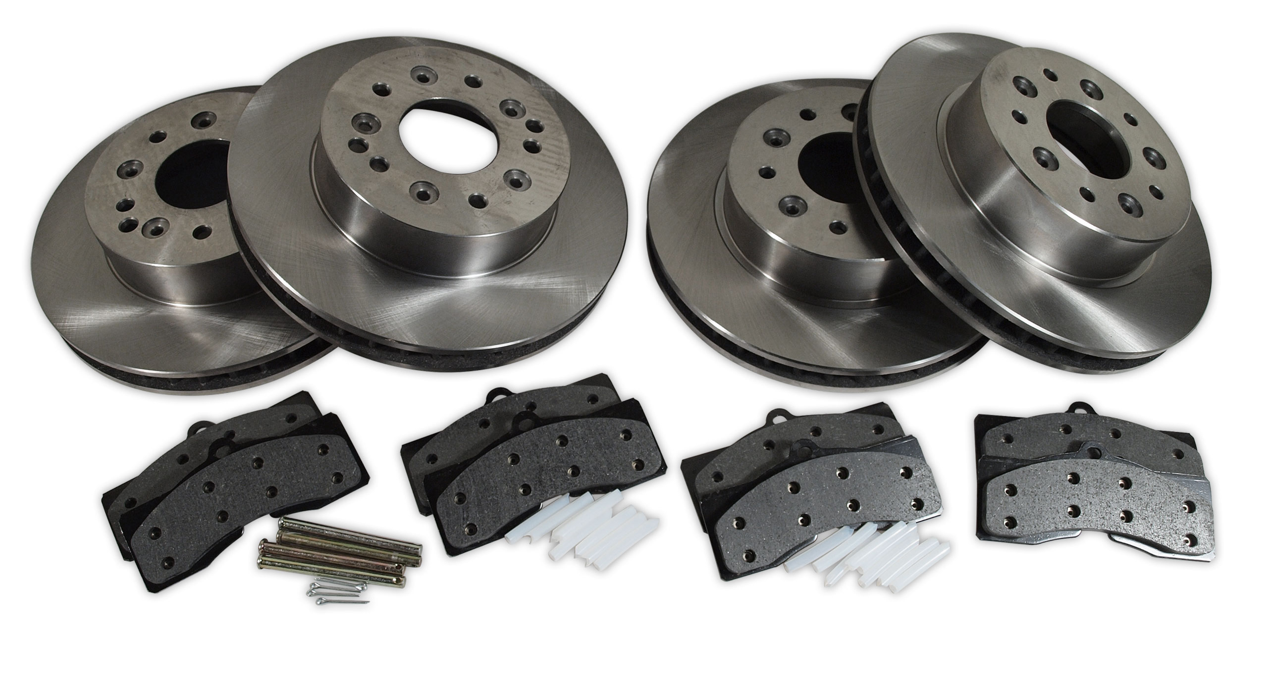 1965-1982 Corvette C2-C3 Brake Rotor & Pad Kit - Car Set CA-49938