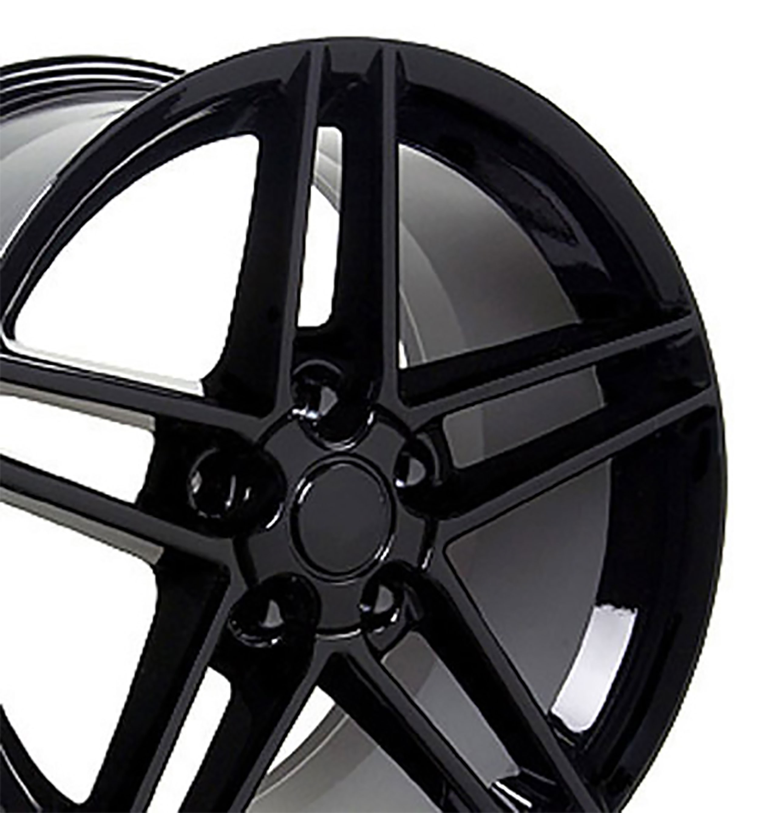 1988-2004 Corvette C4-C5 Z06 Wheel - Black 17X9-5 CA-53417 