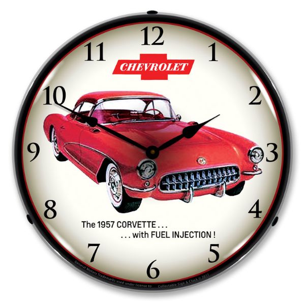 1957 Corvette C1 LED Clock- Fuel Injection CA-57609 