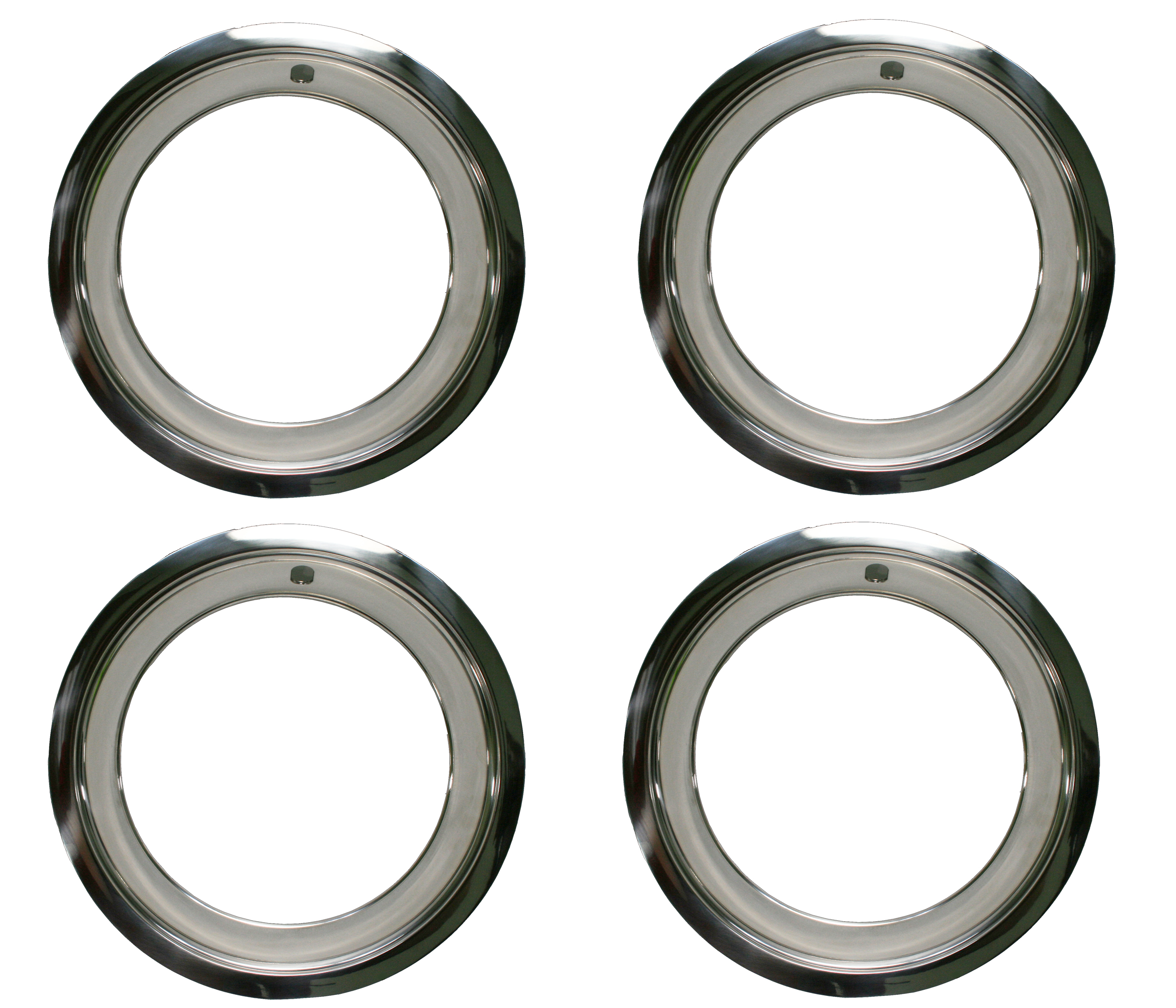 1969-1982 Corvette C3 NCRS Correct Trim Ring Set (4 Pcs) CA-58156 