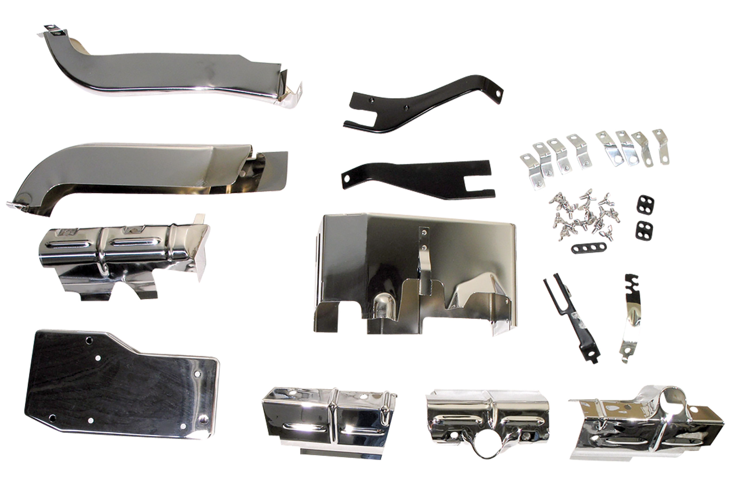 1970 Corvette C3 Ignition Shield Set- 350 34 Piece CA-6246