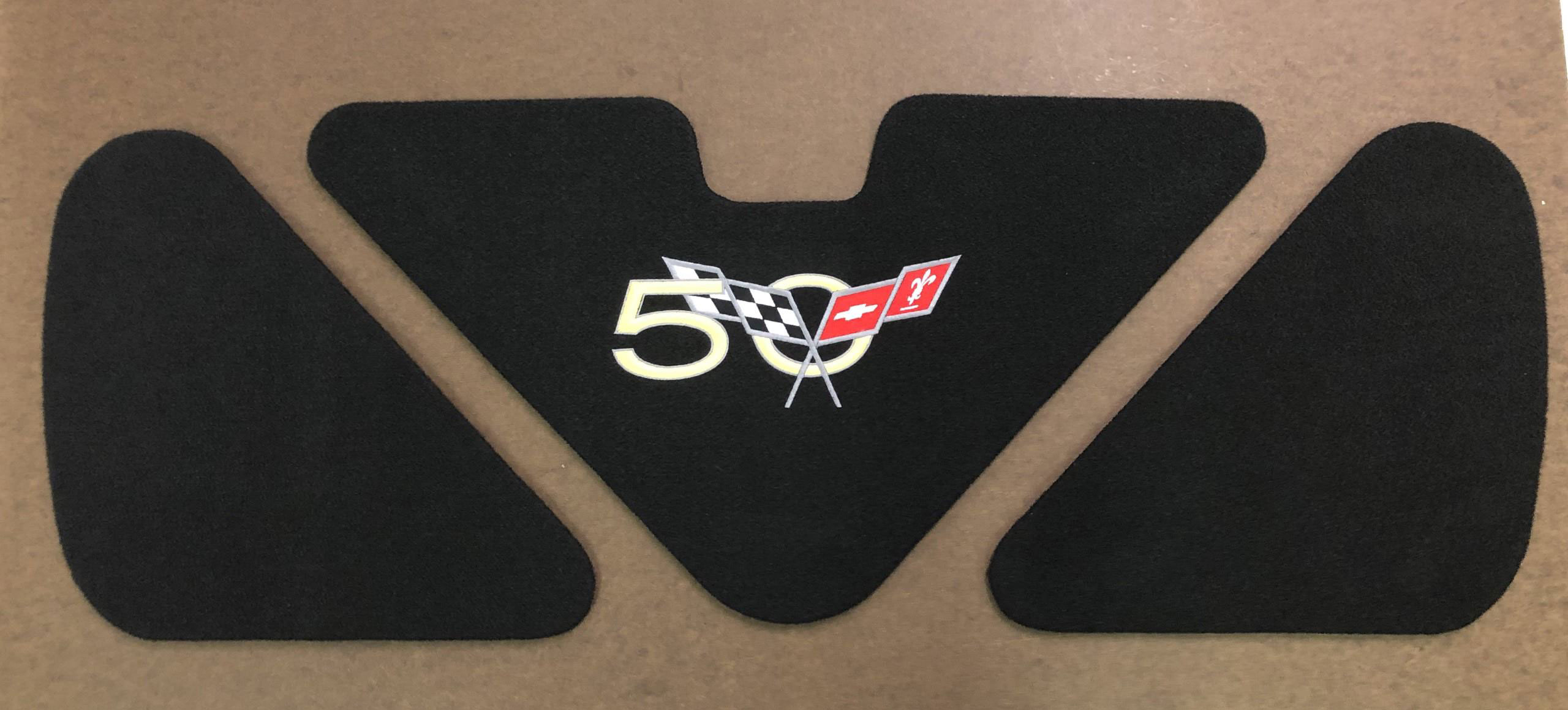 2003 Corvette C5 3-Piece Trunk/Deck Lid Liner C5 50th Logo CA-67123 