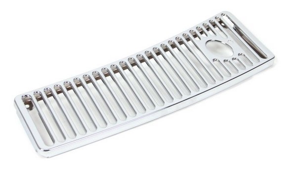 1963-1967 Corvette C2 Windshield Wiper Vent Grille Chrome, RH CA-71447 