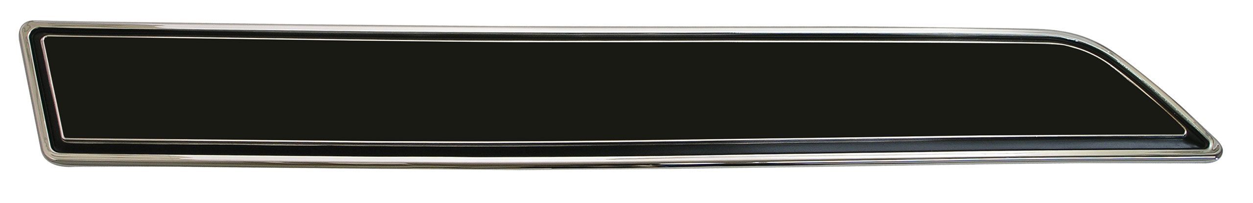 1977 Corvette C3 Door Panel Insert Plate W/Black Insert- LH CA-8992 