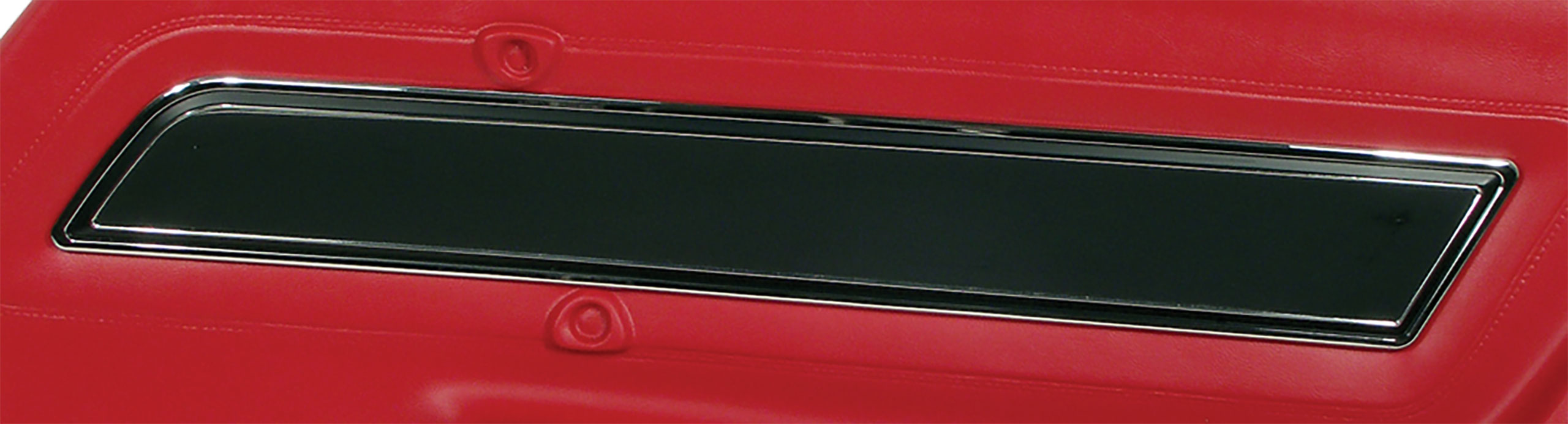 1977 Corvette C3 Door Panel Insert Plate W/Black Insert- RH CA-8993