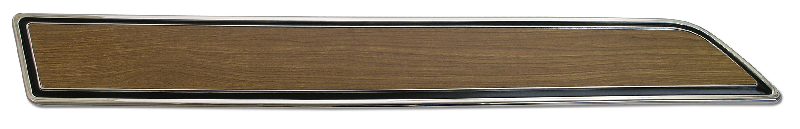 1976 Corvette C3 Door Panel Insert Plate W/W/Teak Insert- LH CA-9000 