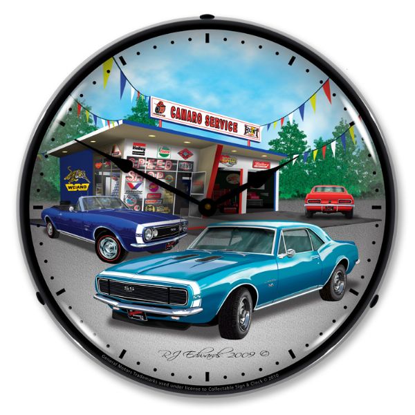 1967 Chevrolet Camaro C2 LED Clock- Garage CA-C0500 