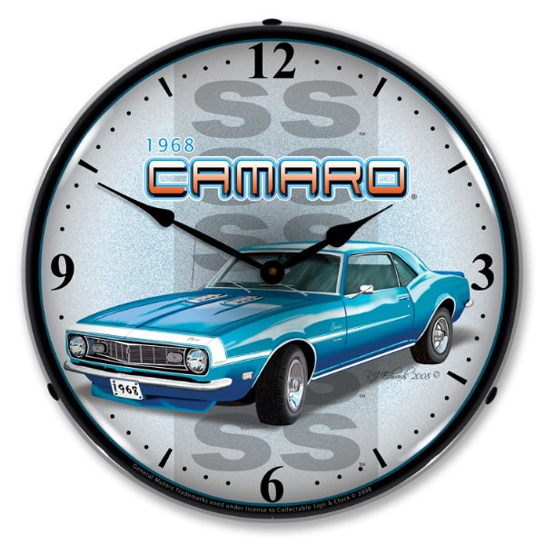 1968 Chevrolet Camaro C3 LED Clock- SS CA-C0502 