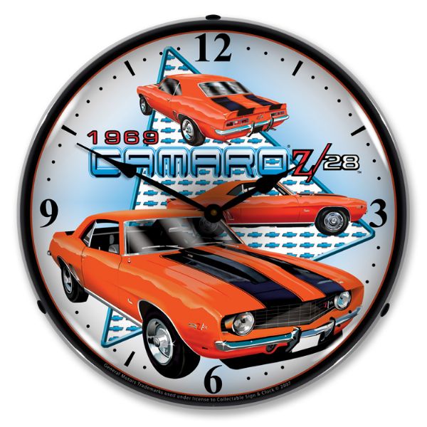 1969 Chevrolet Camaro C3 LED Clock- Z28 CA-C0505 